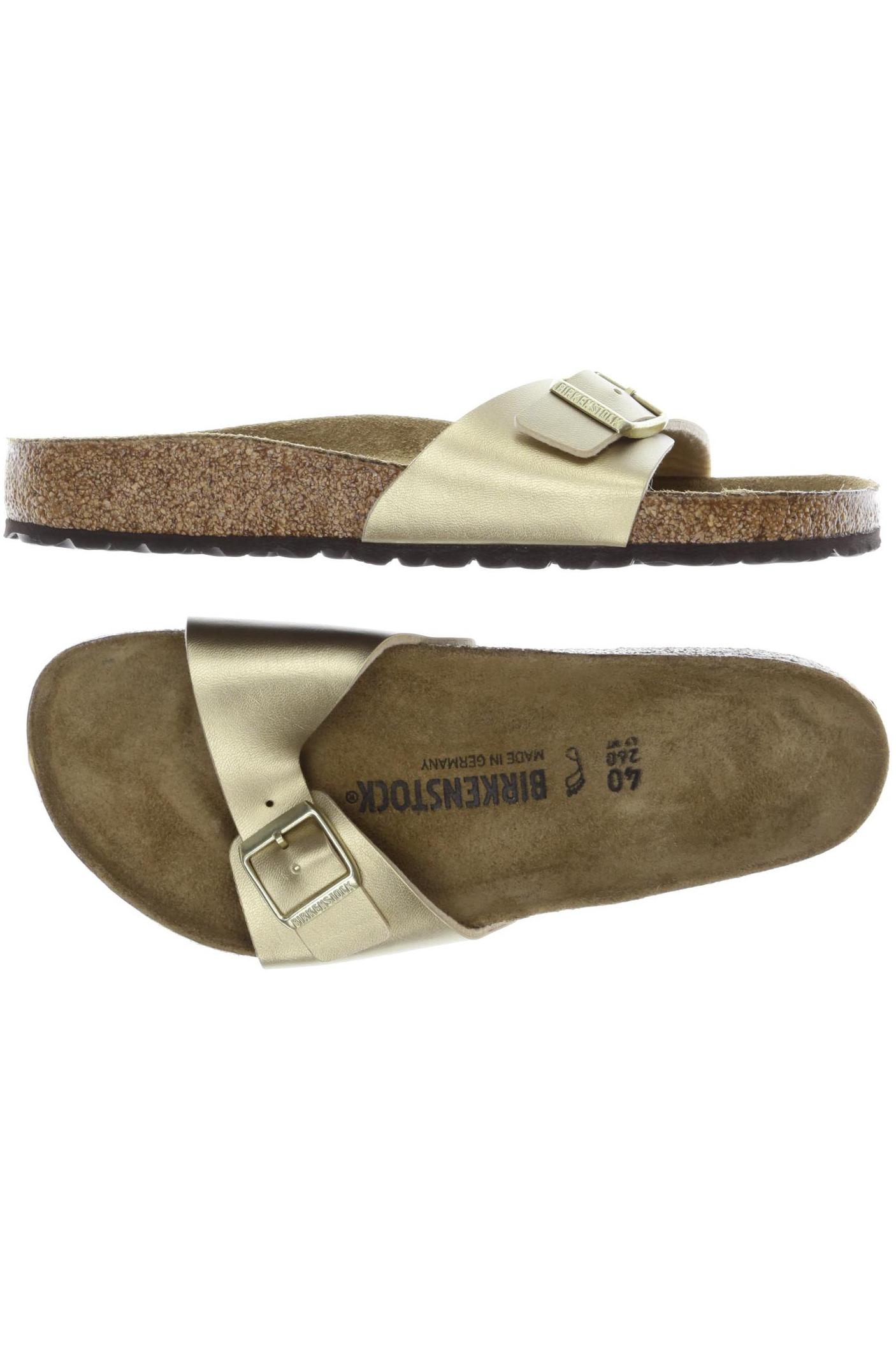 

Birkenstock Damen Sandale, gold, Gr. 40