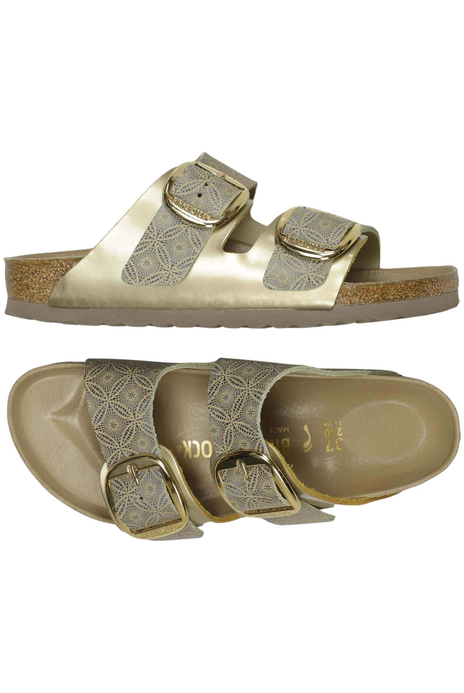 

Birkenstock Damen Sandale, beige, Gr. 37