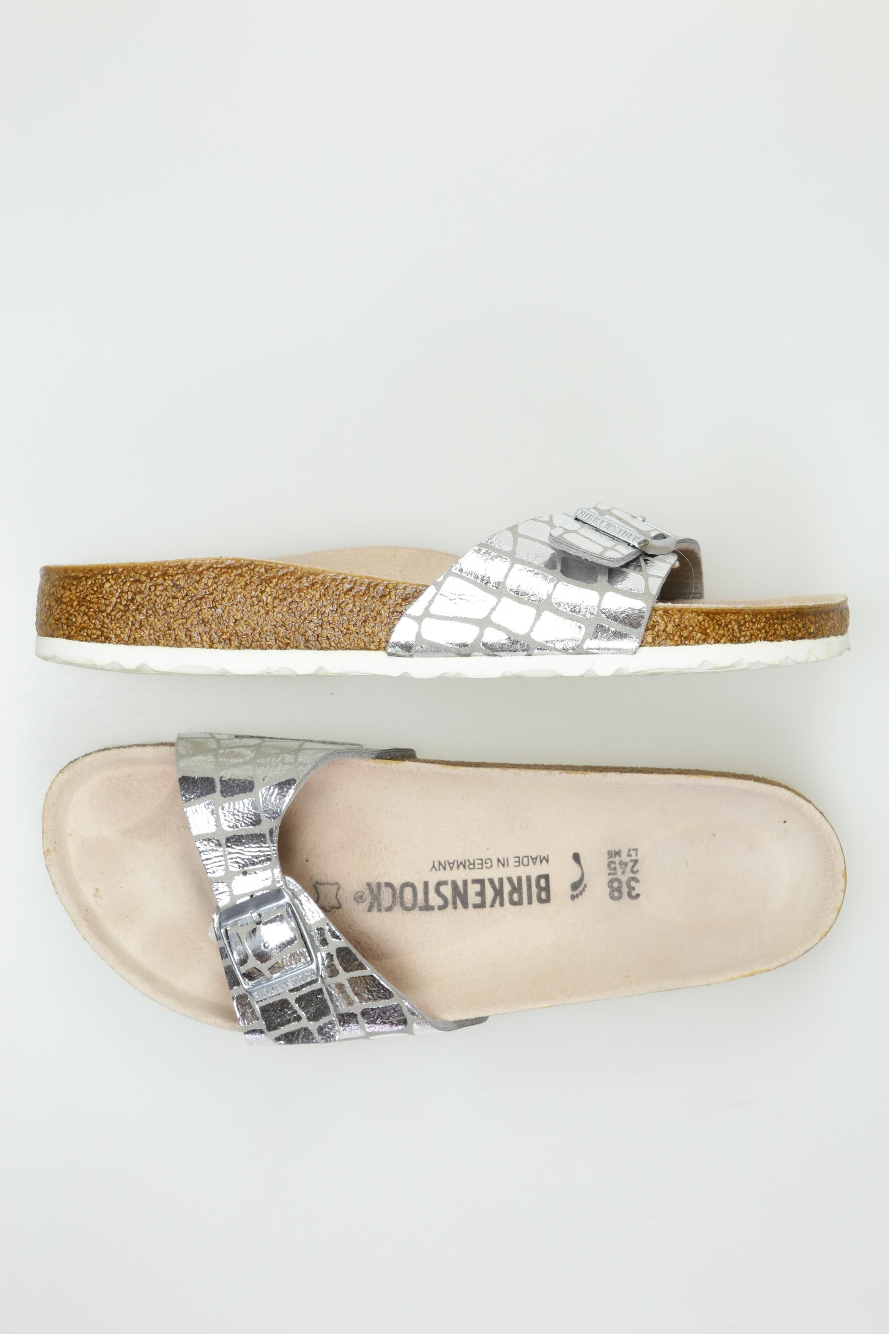 

Birkenstock Damen Sandale, grau, Gr. 38