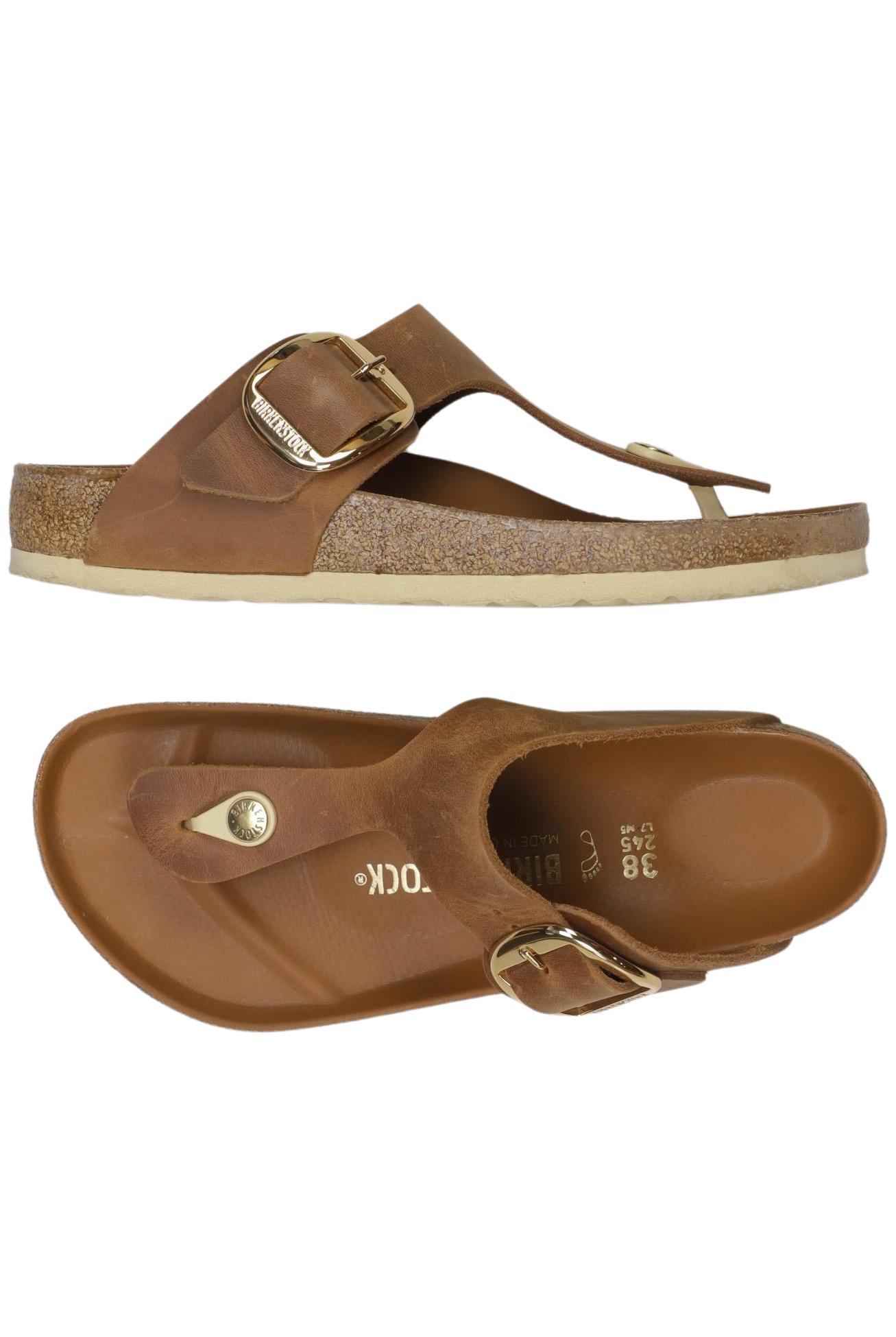 

Birkenstock Damen Sandale, braun, Gr. 38