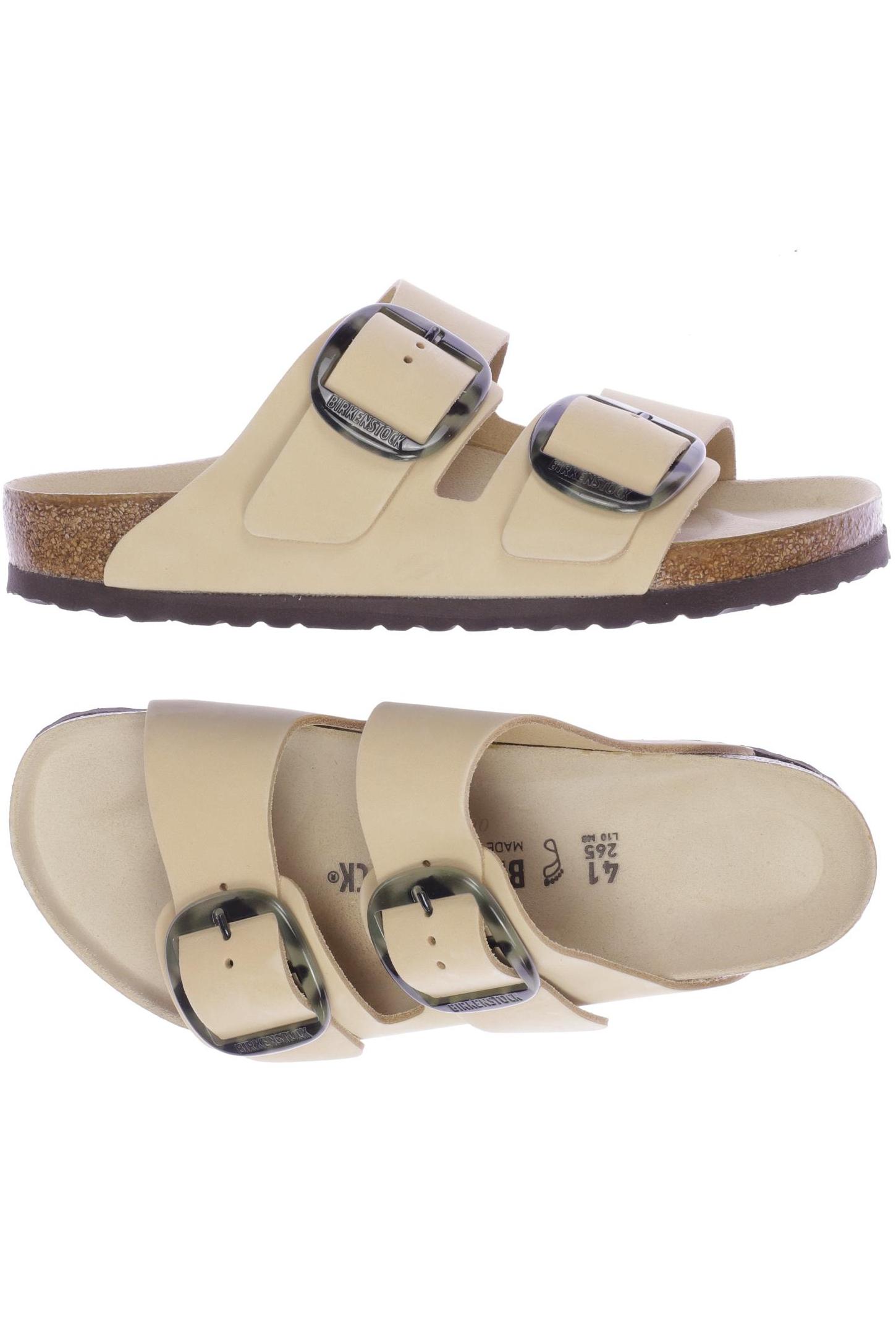 

Birkenstock Damen Sandale, beige, Gr. 41