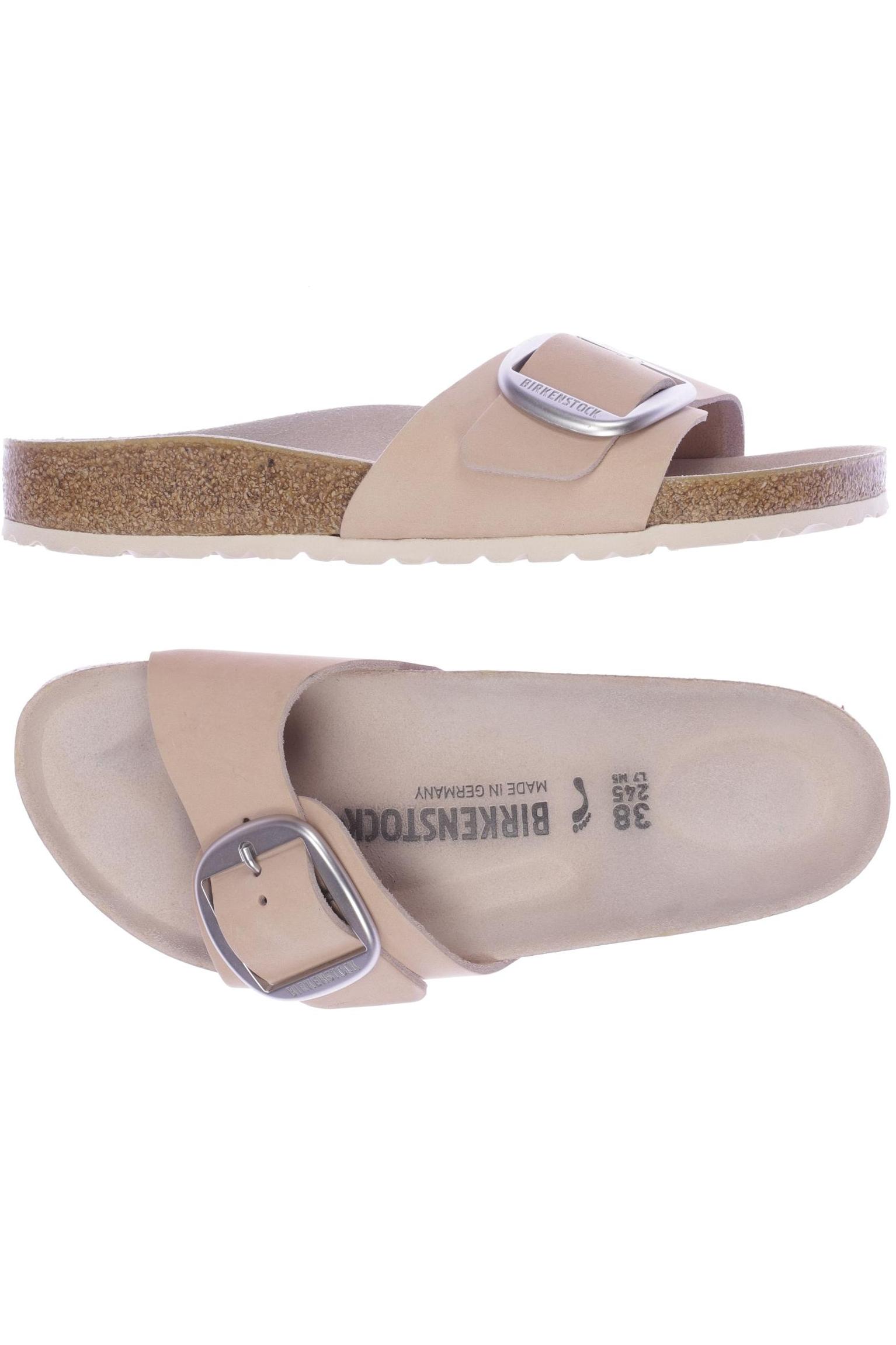 

Birkenstock Damen Sandale, beige, Gr. 38