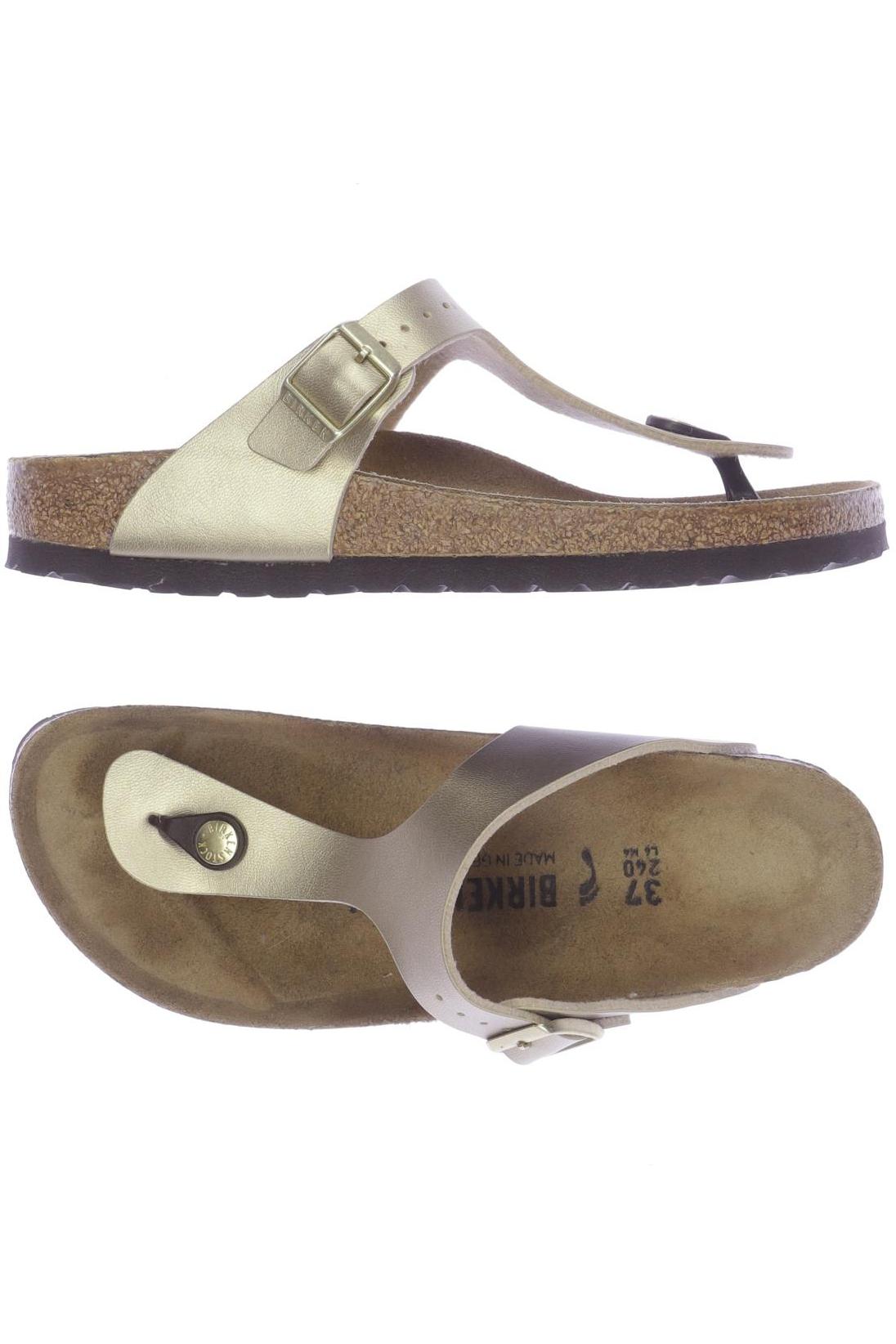 

Birkenstock Damen Sandale, gold, Gr. 37
