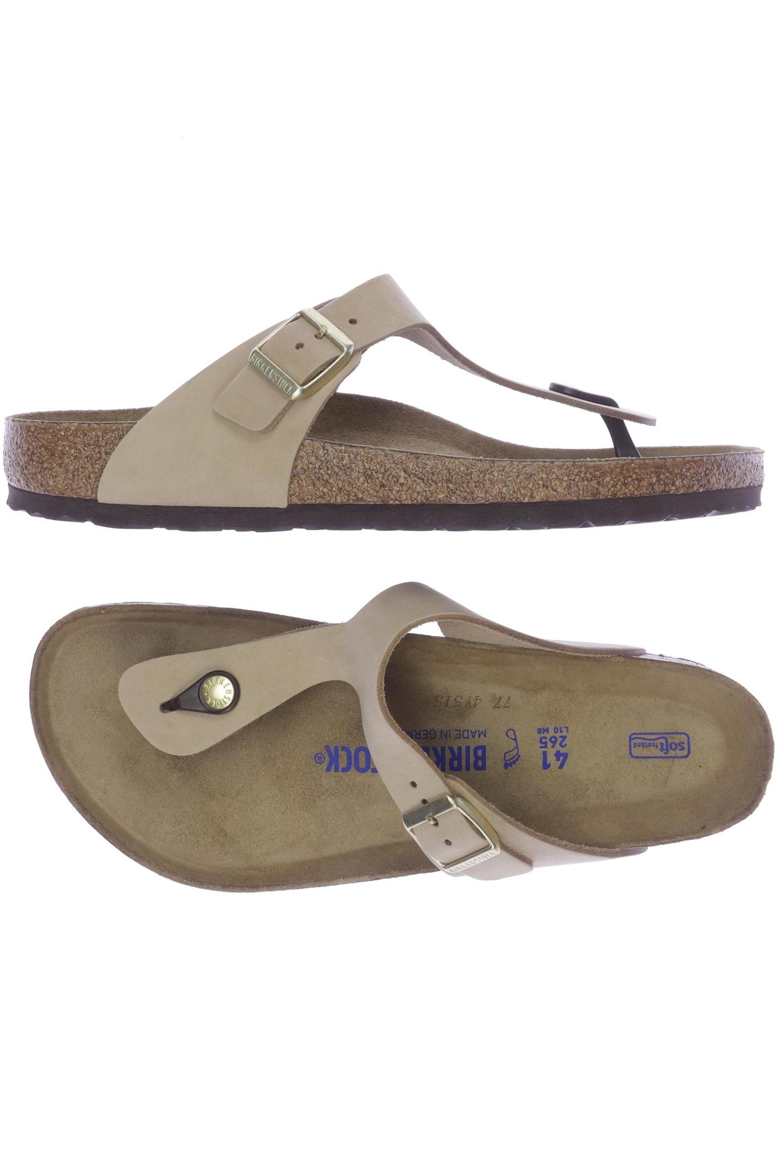 

Birkenstock Damen Sandale, beige, Gr. 41