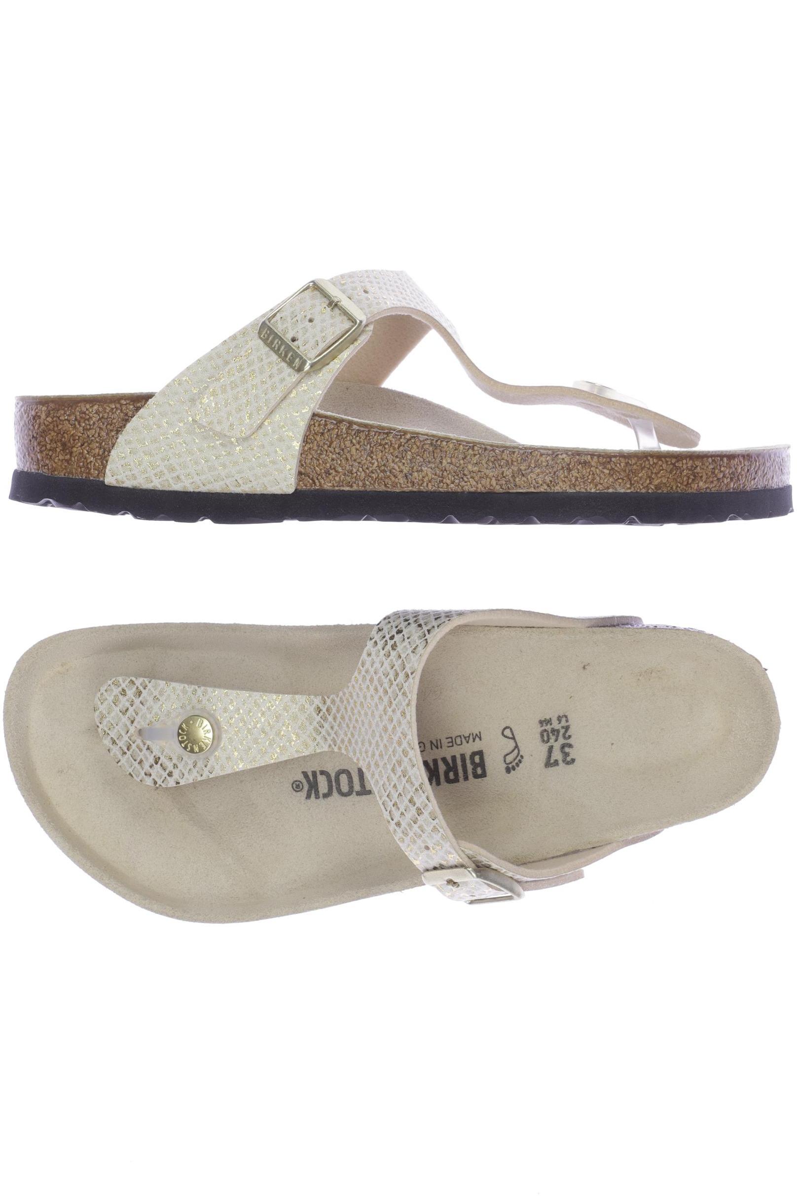 

Birkenstock Damen Sandale, cremeweiß, Gr. 37