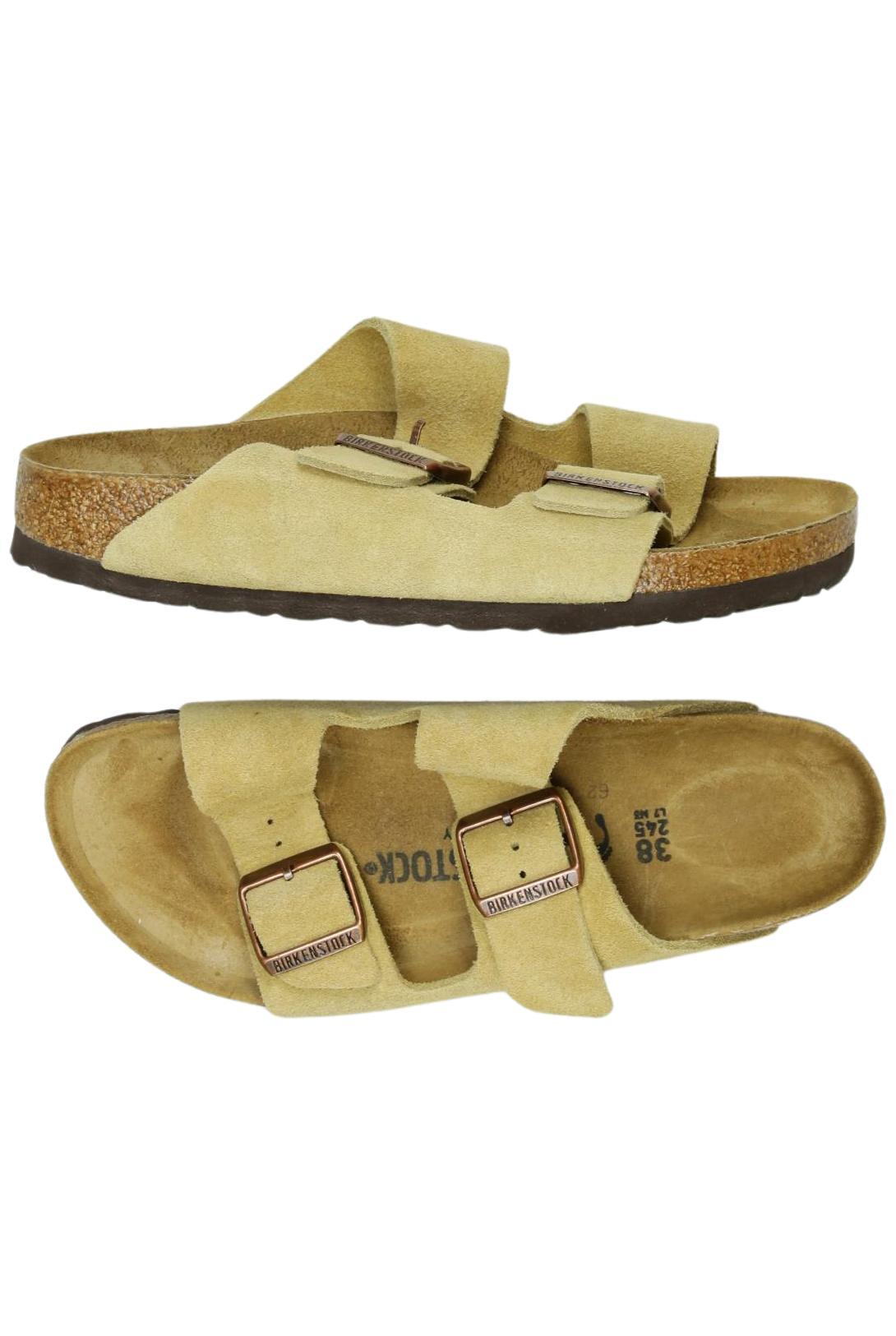 

Birkenstock Damen Sandale, beige, Gr. 38