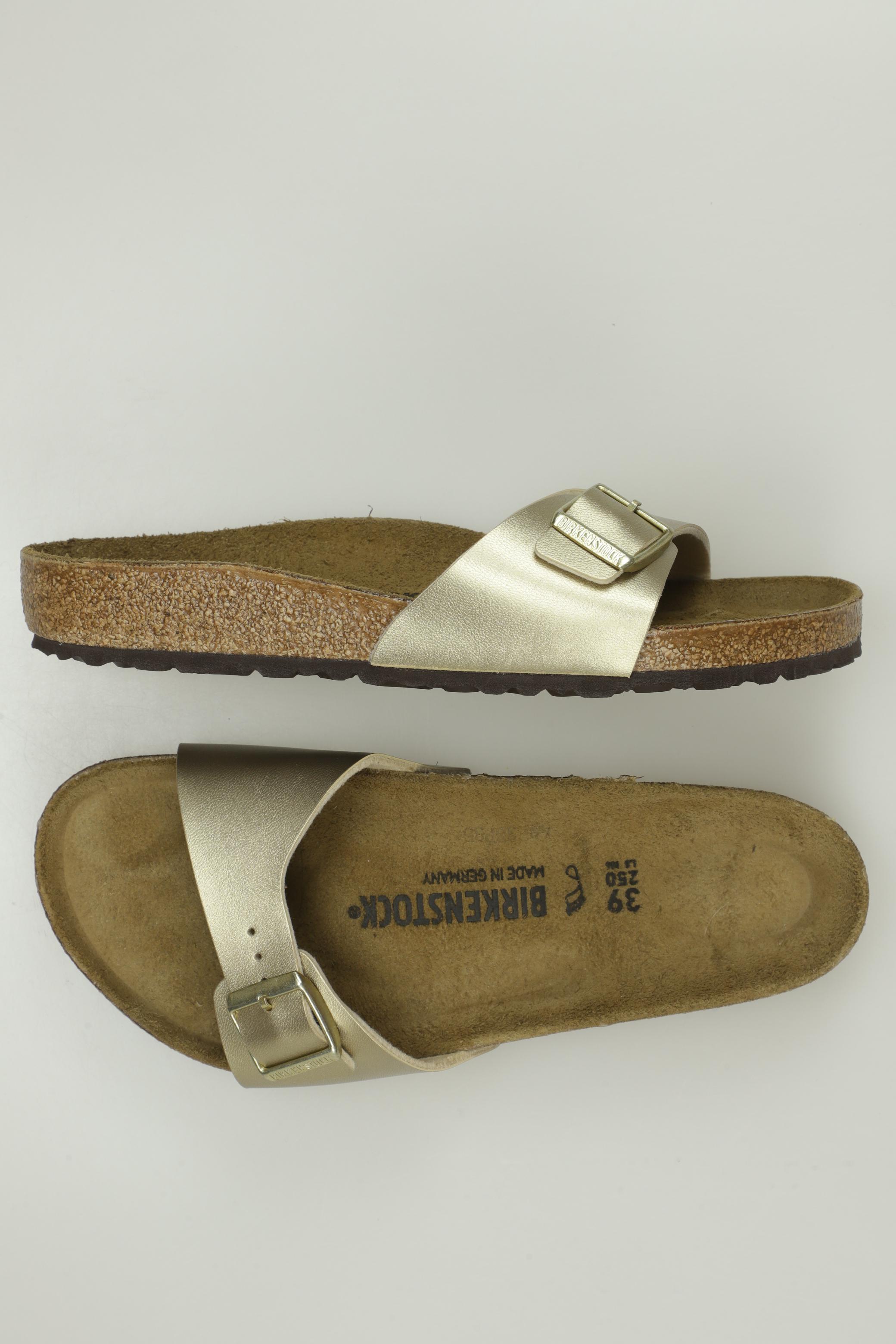 

Birkenstock Damen Sandale, gold, Gr. 39