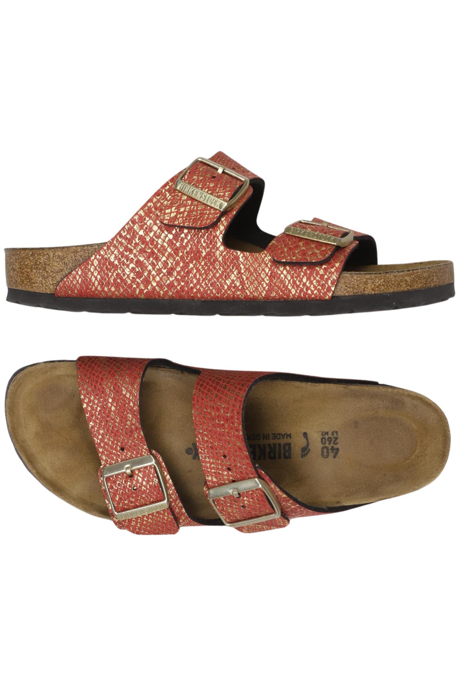 

Birkenstock Damen Sandale, rot, Gr. 40