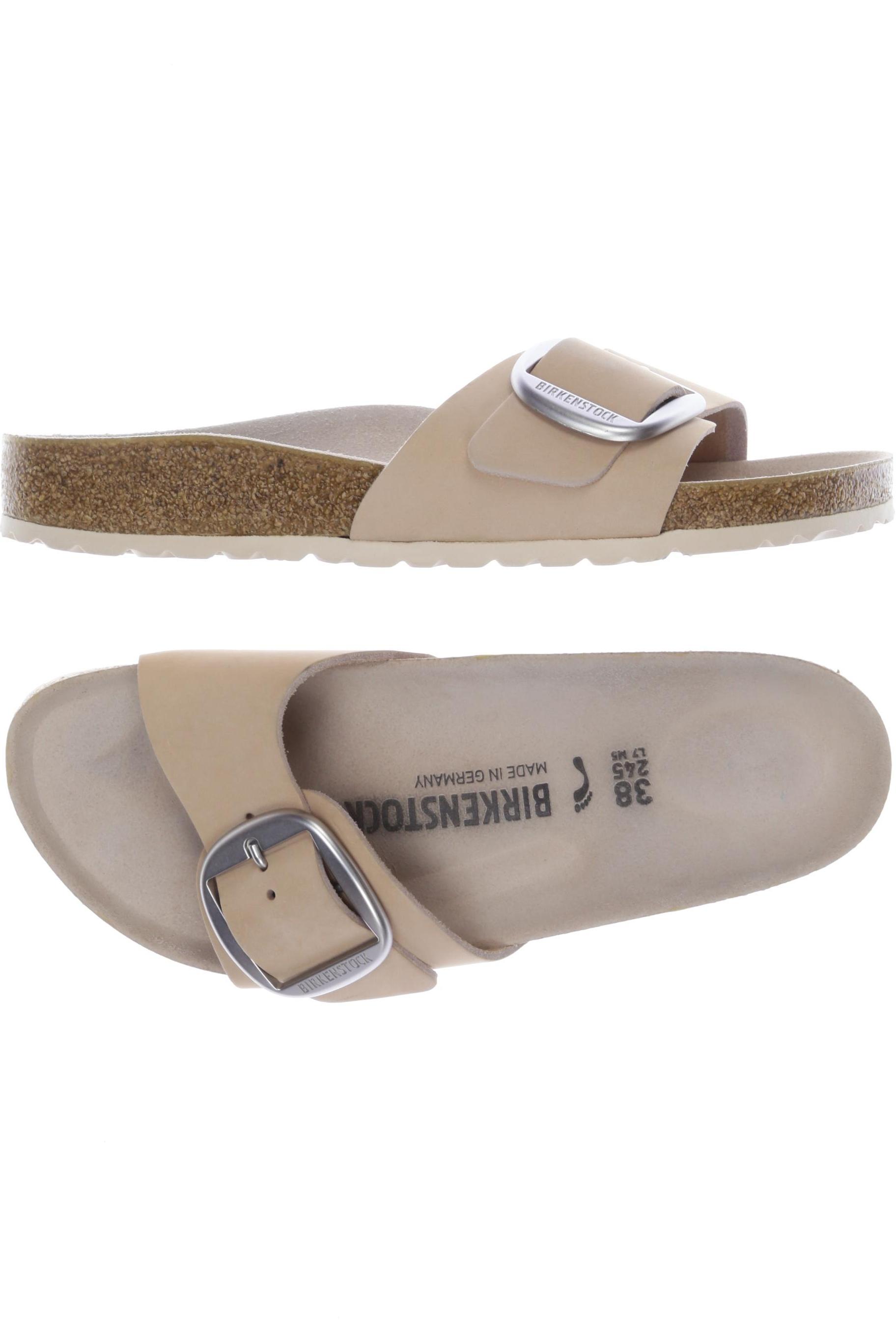 

Birkenstock Damen Sandale, beige, Gr. 38