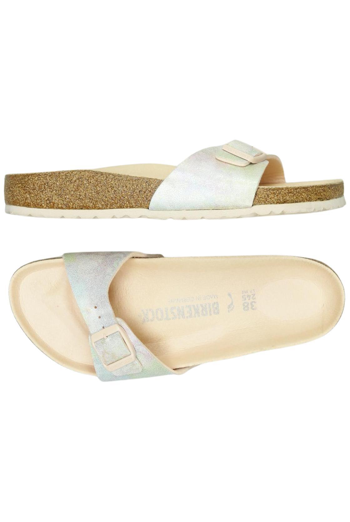 

Birkenstock Damen Sandale, silber, Gr. 38