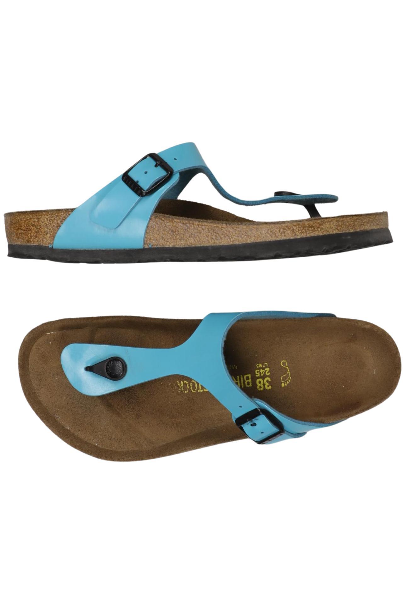 

Birkenstock Damen Sandale, hellblau, Gr. 38