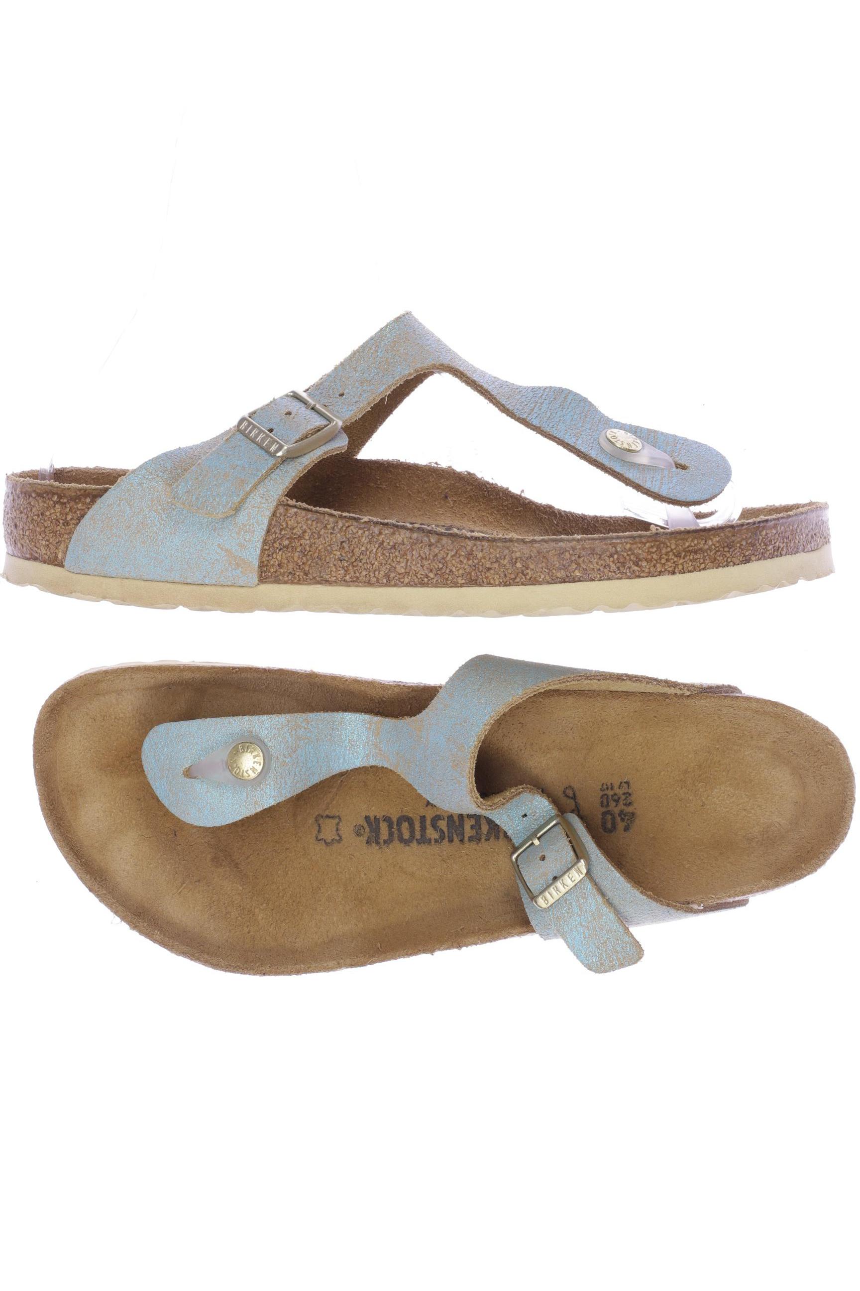 

Birkenstock Damen Sandale, hellblau, Gr. 40