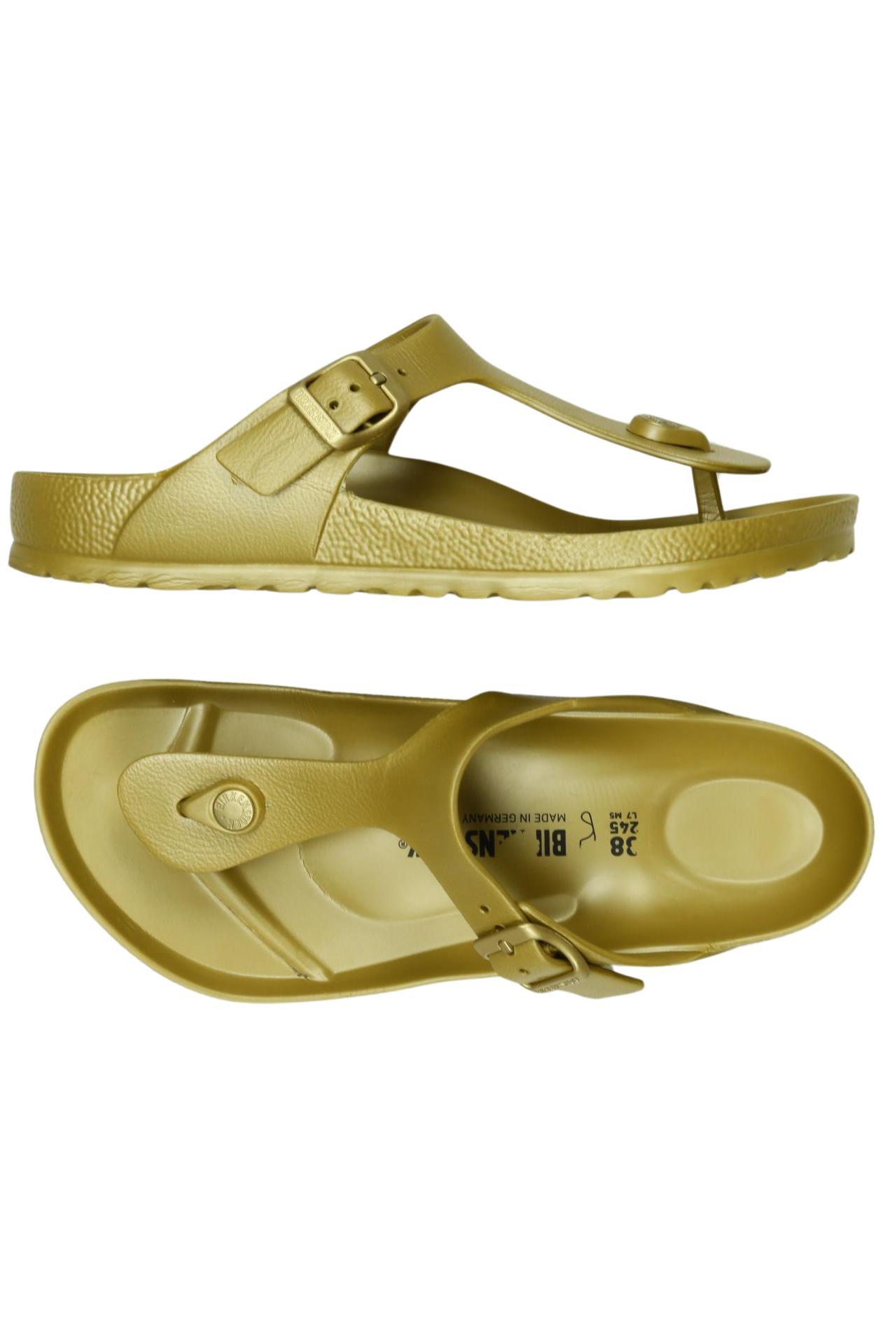 

Birkenstock Damen Sandale, beige, Gr. 38