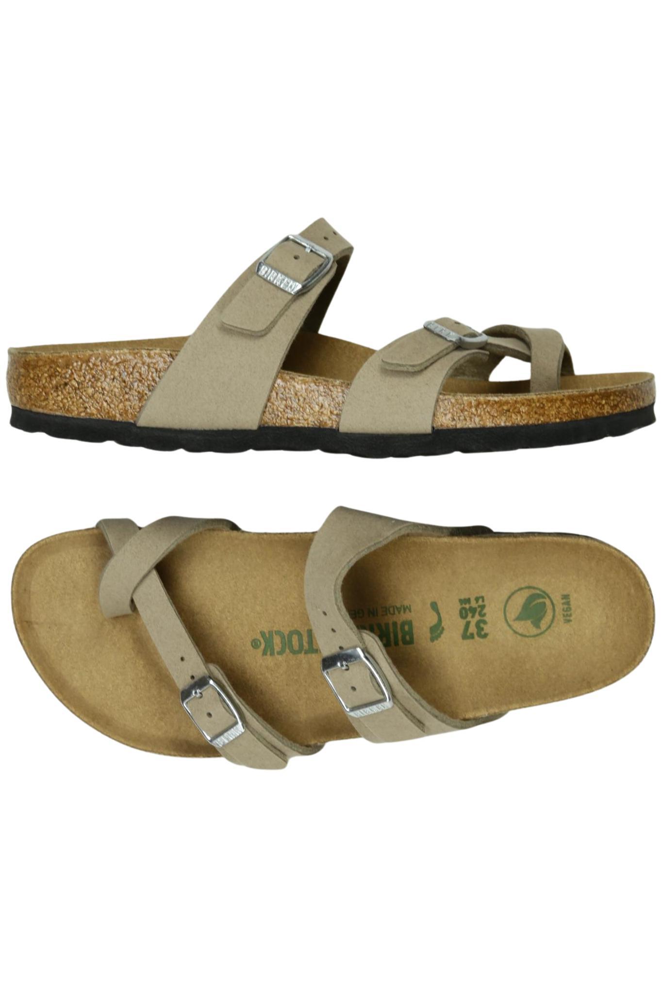 

Birkenstock Damen Sandale, beige, Gr. 37