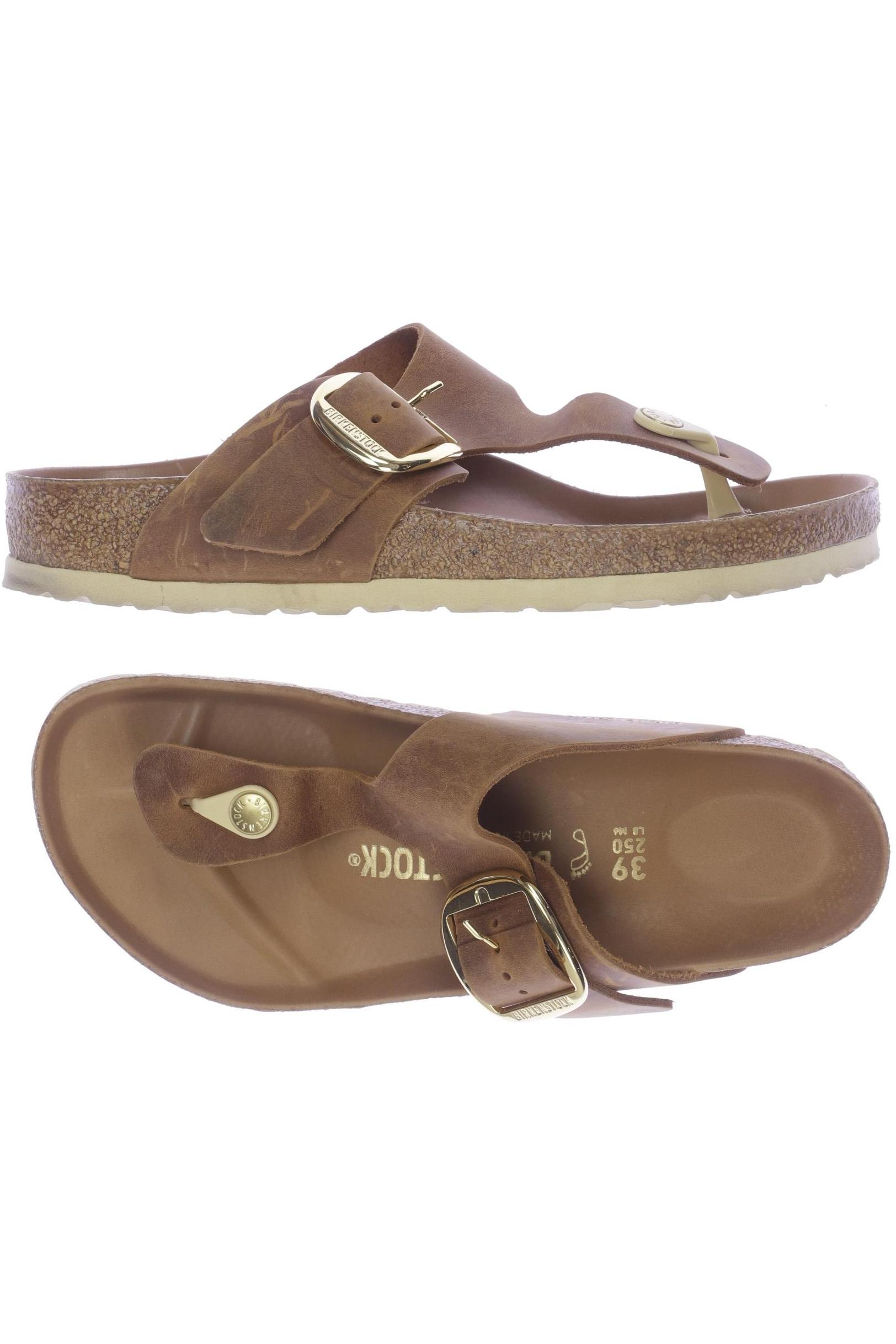 

Birkenstock Damen Sandale, braun, Gr. 39