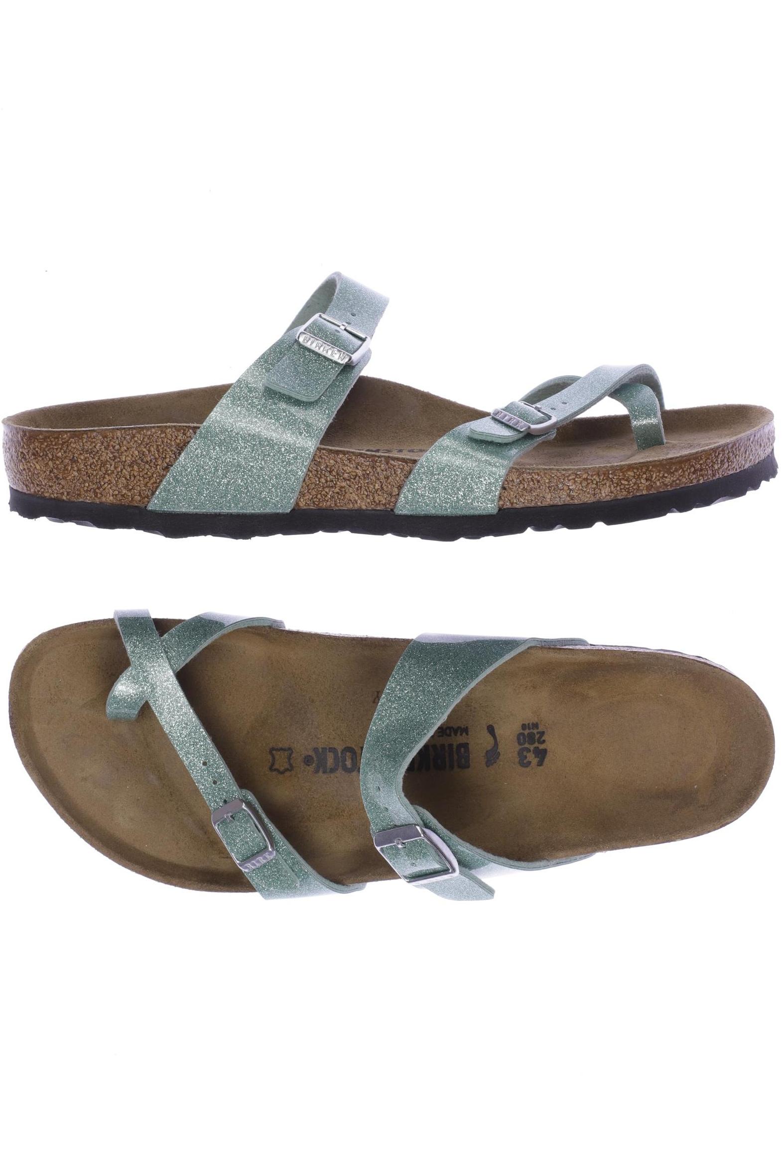 

Birkenstock Damen Sandale, grün, Gr. 43