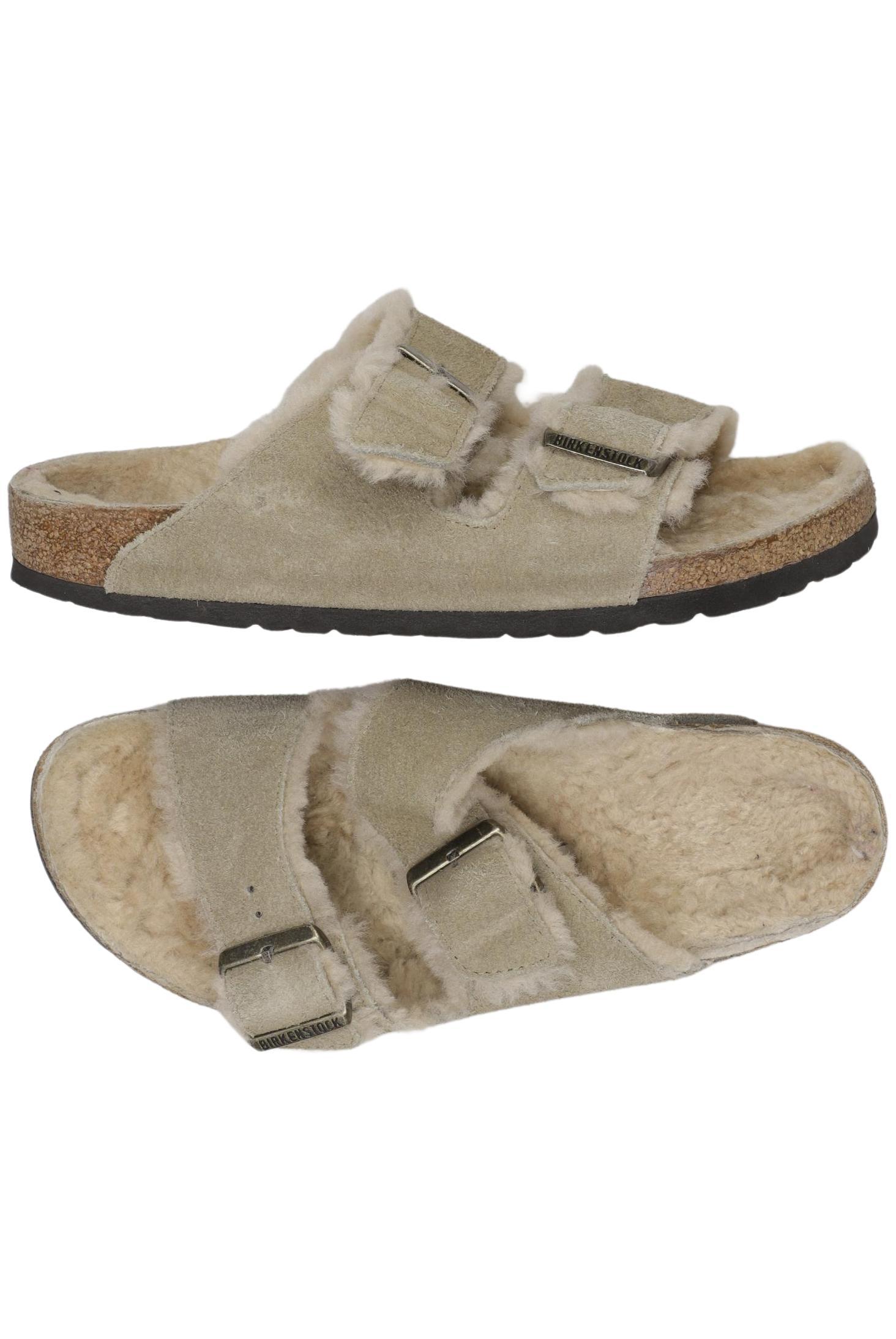 

Birkenstock Damen Sandale, beige, Gr. 40