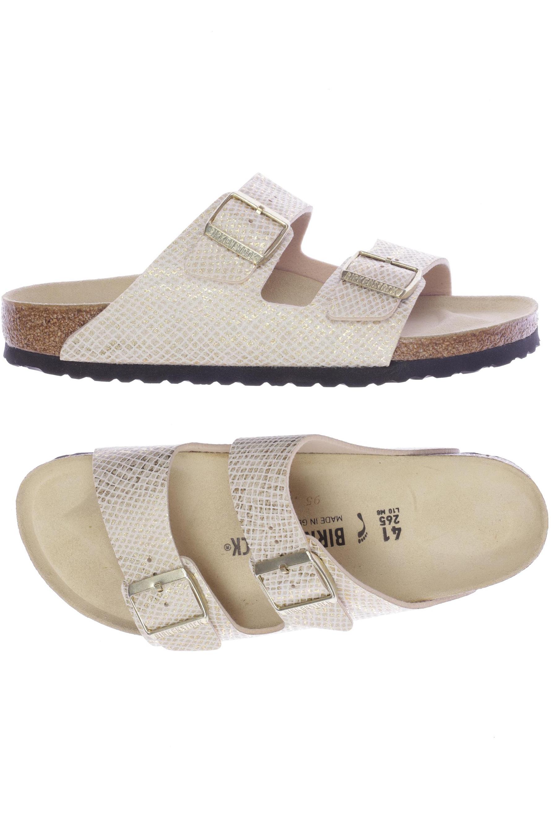 

Birkenstock Damen Sandale, beige, Gr. 41