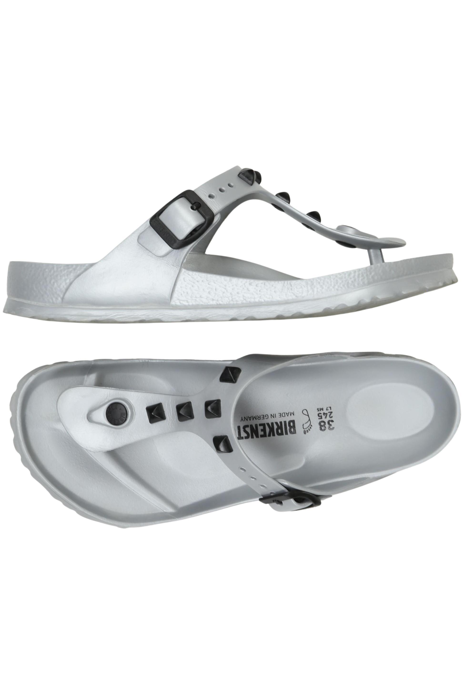 

Birkenstock Damen Sandale, grau, Gr. 38