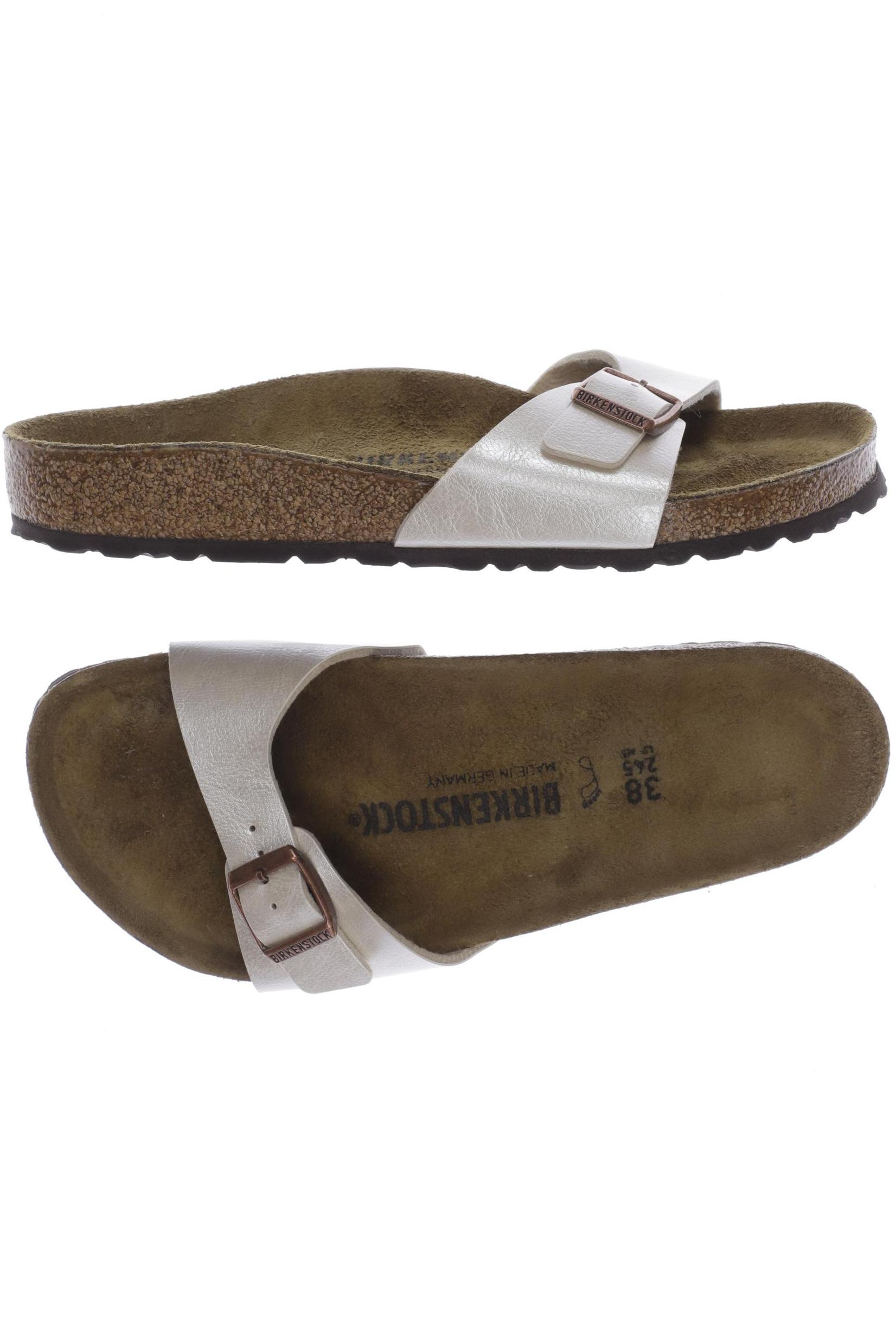 

Birkenstock Damen Sandale, cremeweiß, Gr. 38