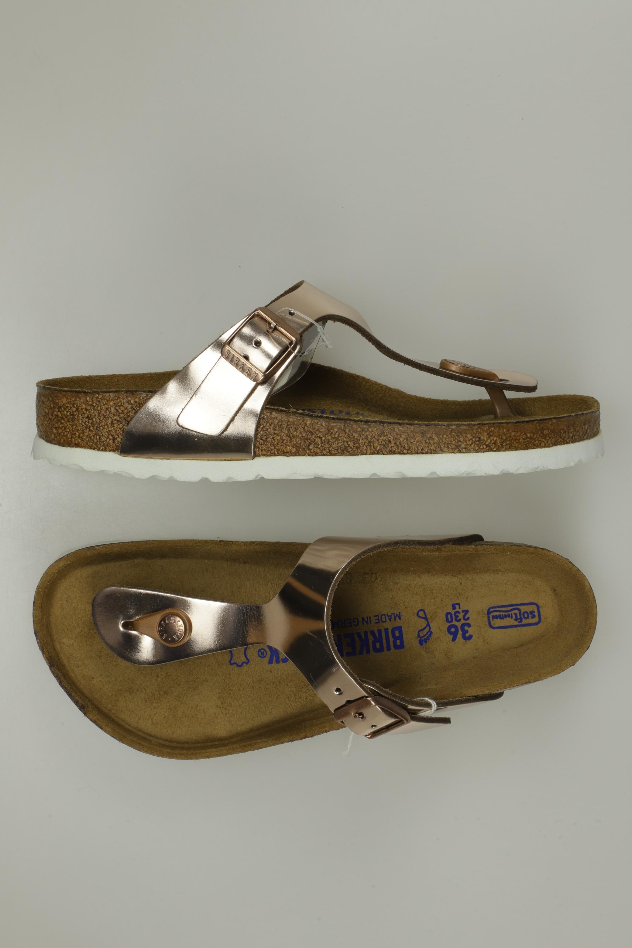 

Birkenstock Damen Sandale, gold, Gr. 36