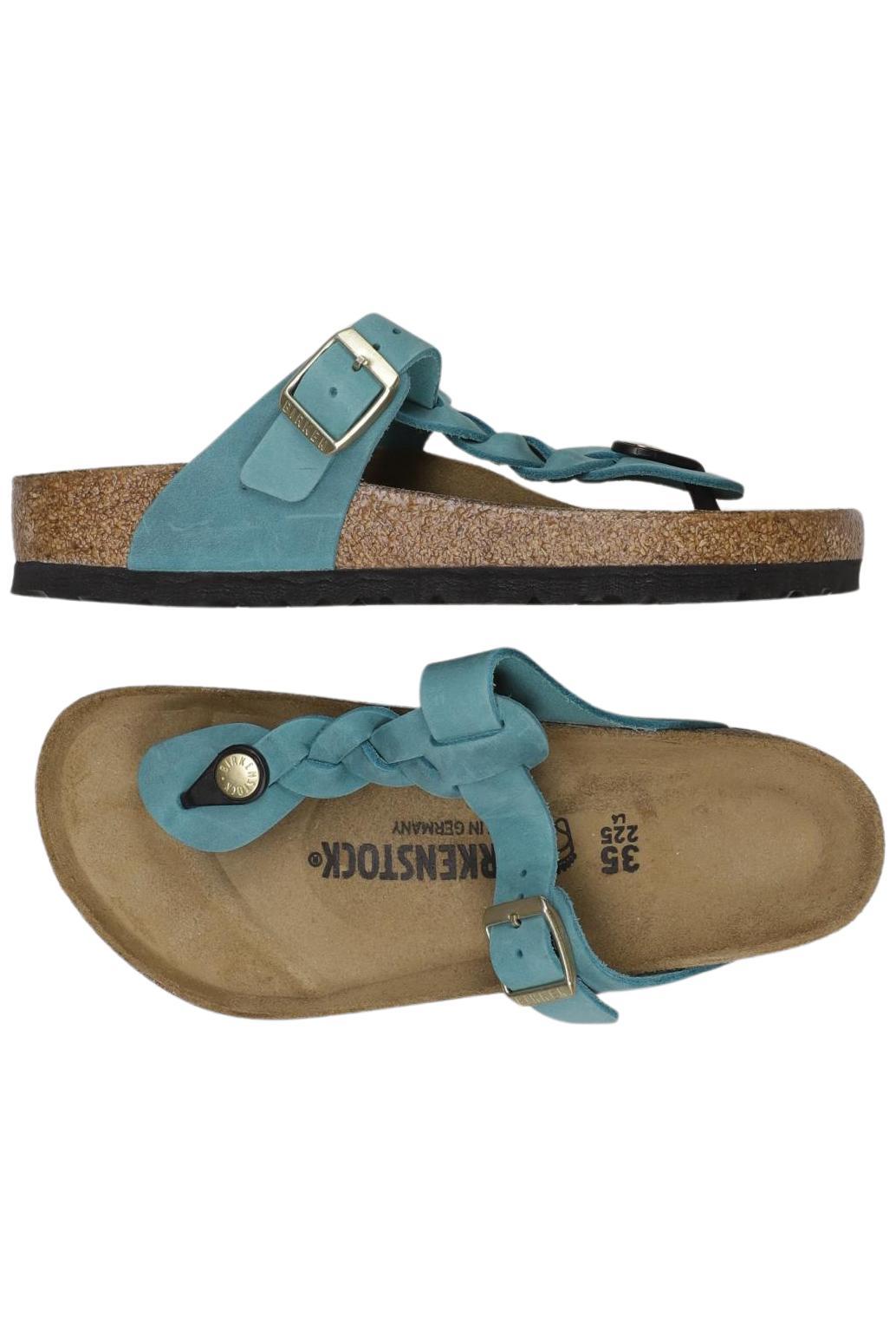 

Birkenstock Damen Sandale, türkis, Gr. 35