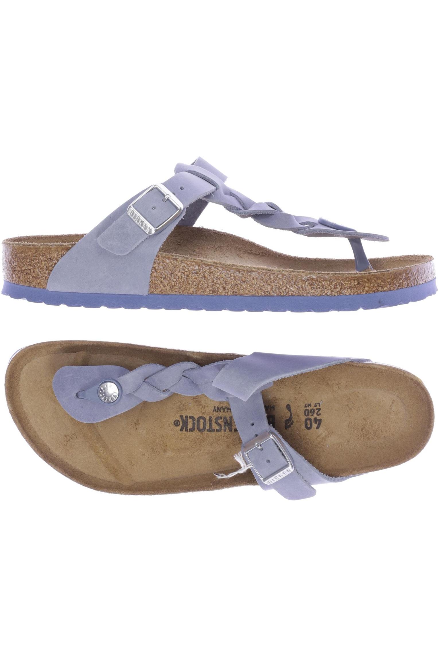 

Birkenstock Damen Sandale, hellblau, Gr. 40