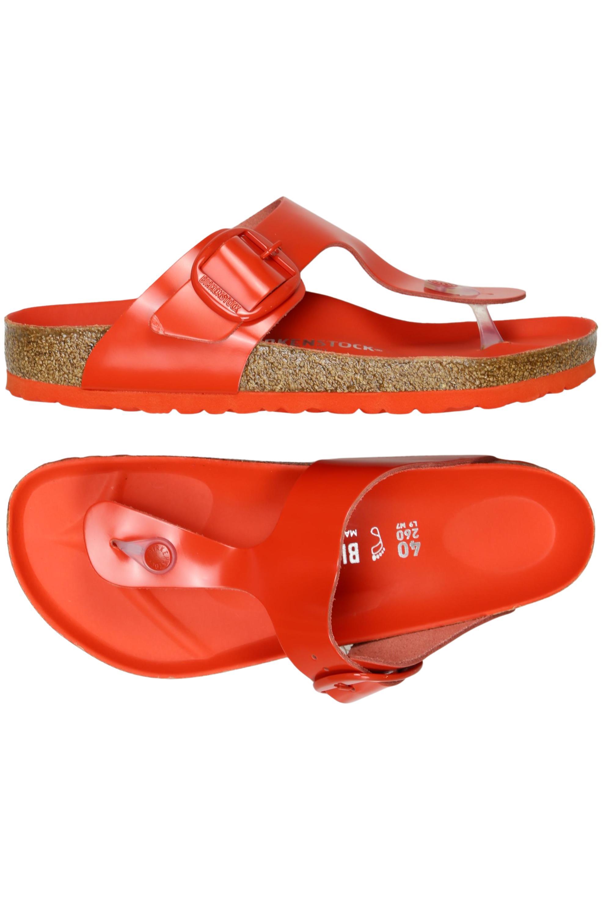

Birkenstock Damen Sandale, rot, Gr. 40