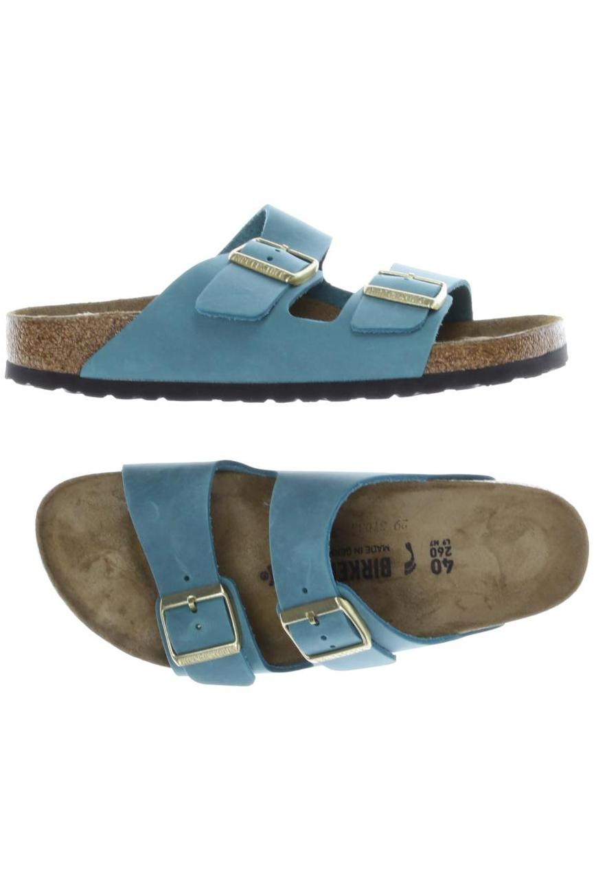 

Birkenstock Damen Sandale, türkis, Gr. 40