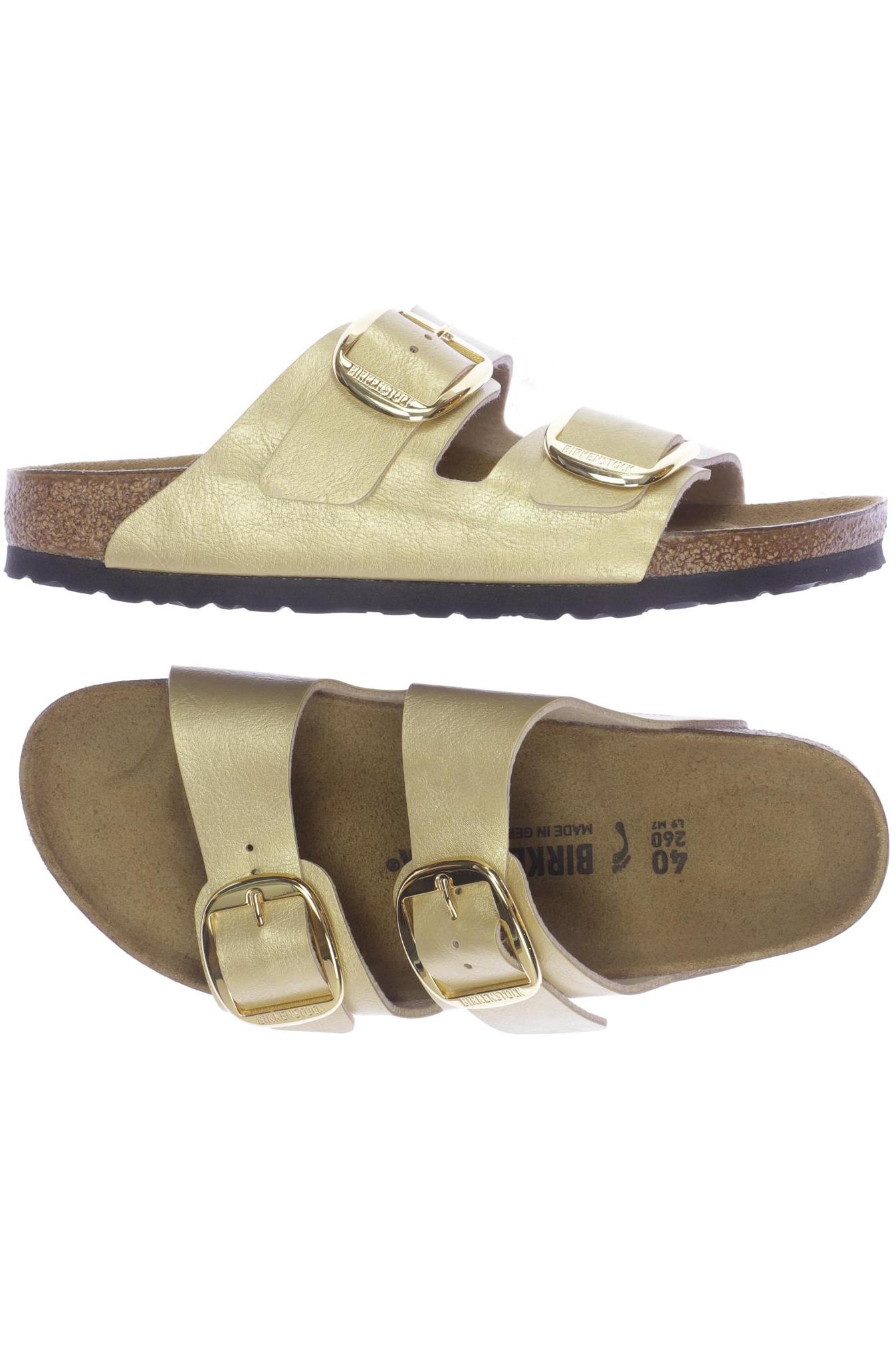 

Birkenstock Damen Sandale, gold, Gr. 40