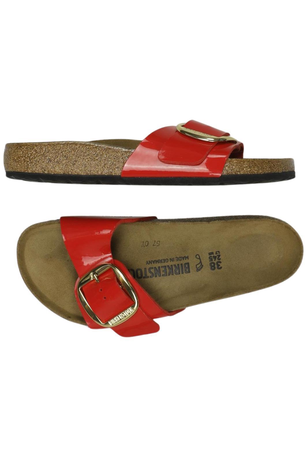 

Birkenstock Damen Sandale, rot, Gr. 38