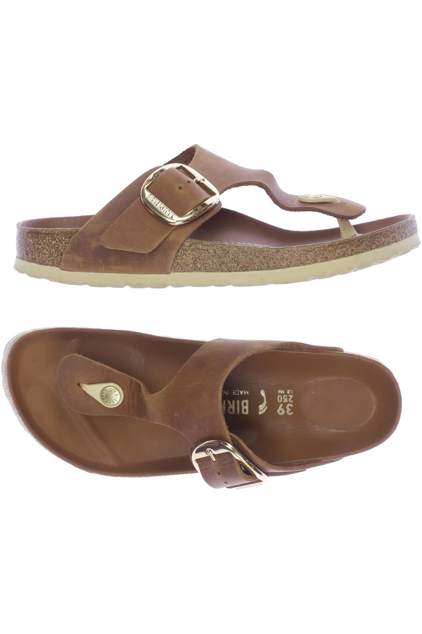 

Birkenstock Damen Sandale, braun, Gr. 39