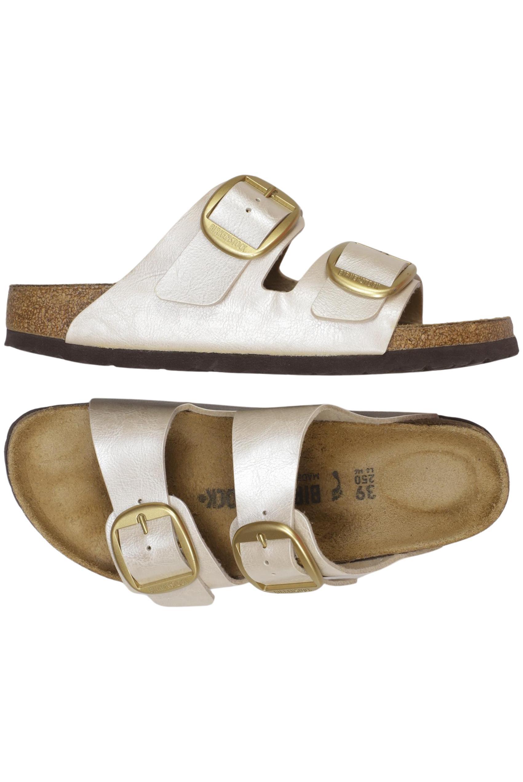 

Birkenstock Damen Sandale, cremeweiß, Gr. 39