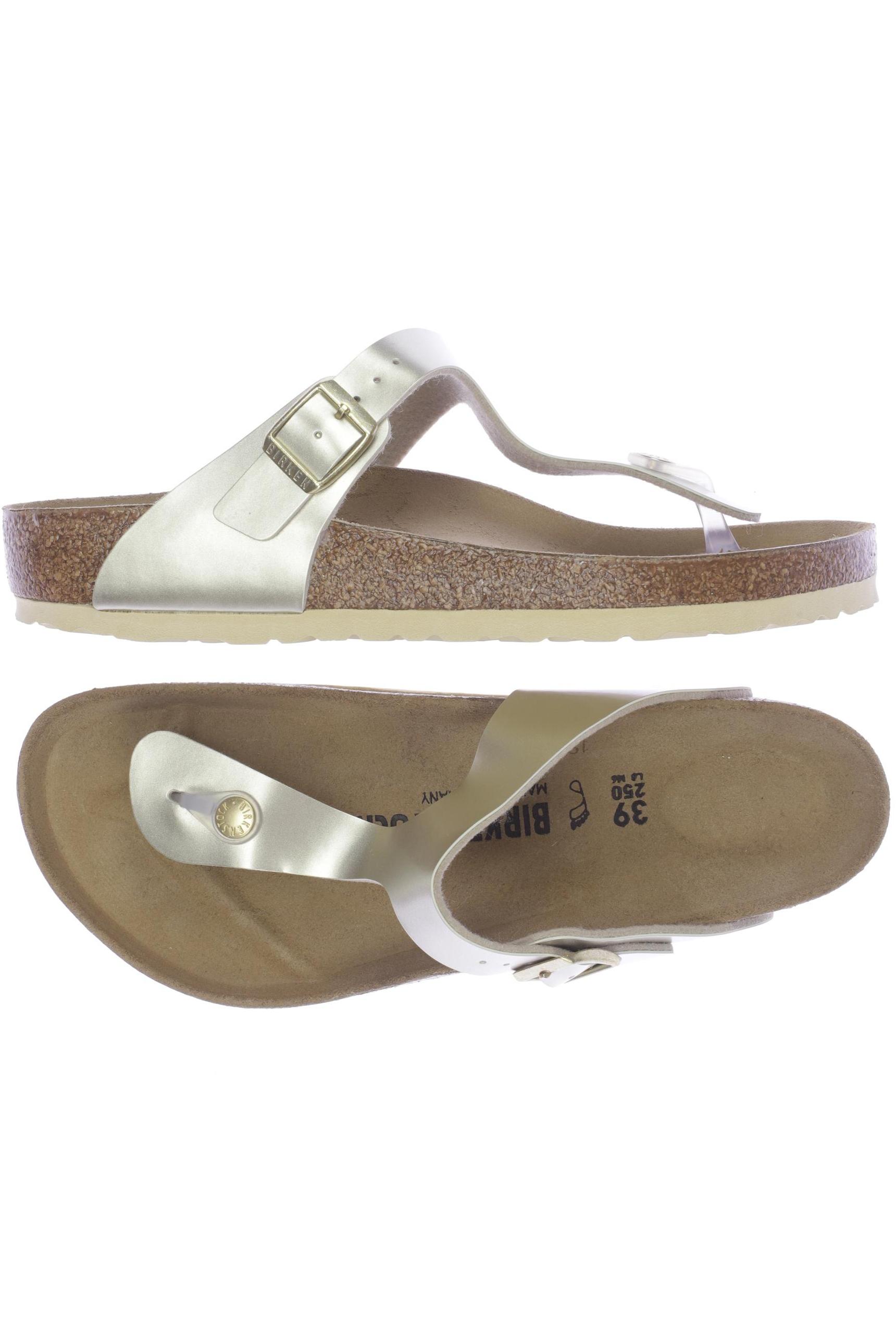 

Birkenstock Damen Sandale, gold, Gr. 39