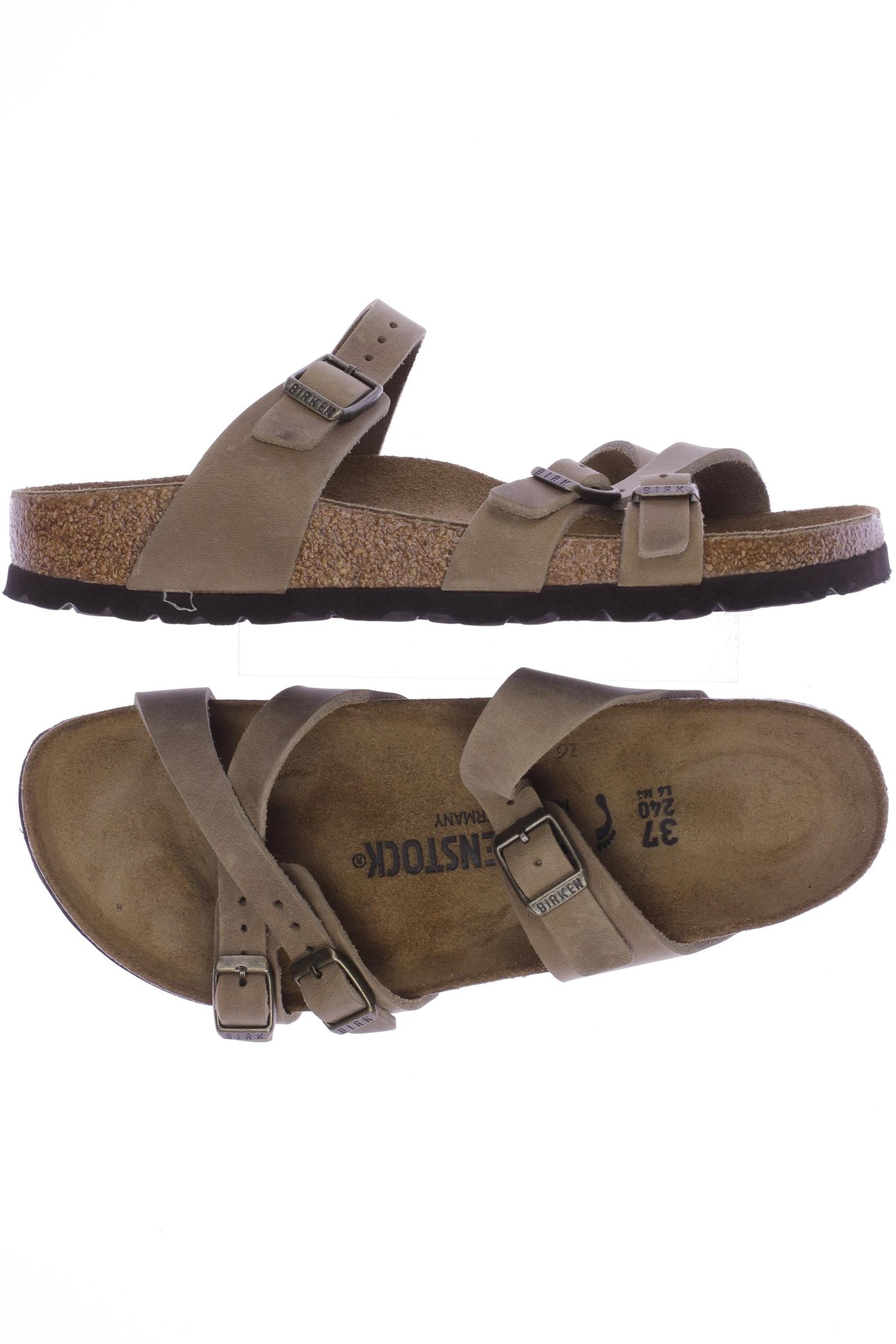 

Birkenstock Damen Sandale, beige, Gr. 37