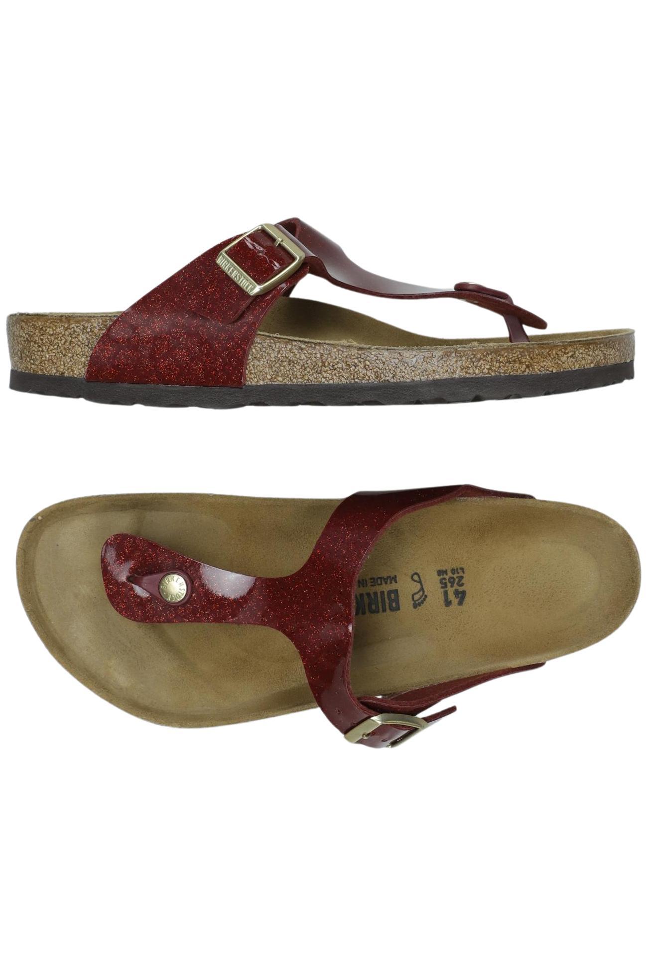 

Birkenstock Damen Sandale, rot, Gr. 41