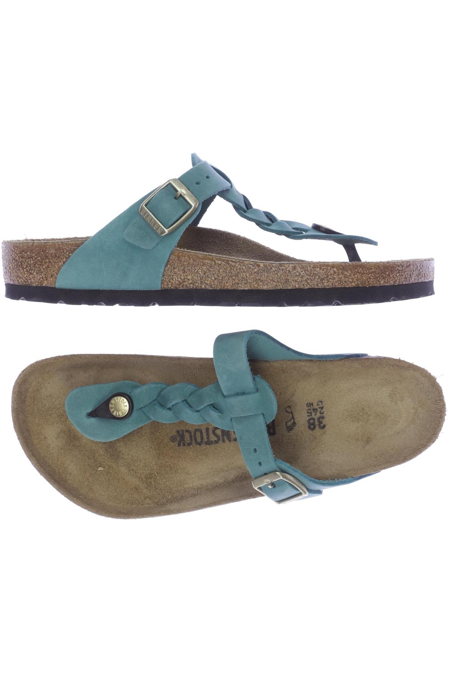 

Birkenstock Damen Sandale, türkis, Gr. 38