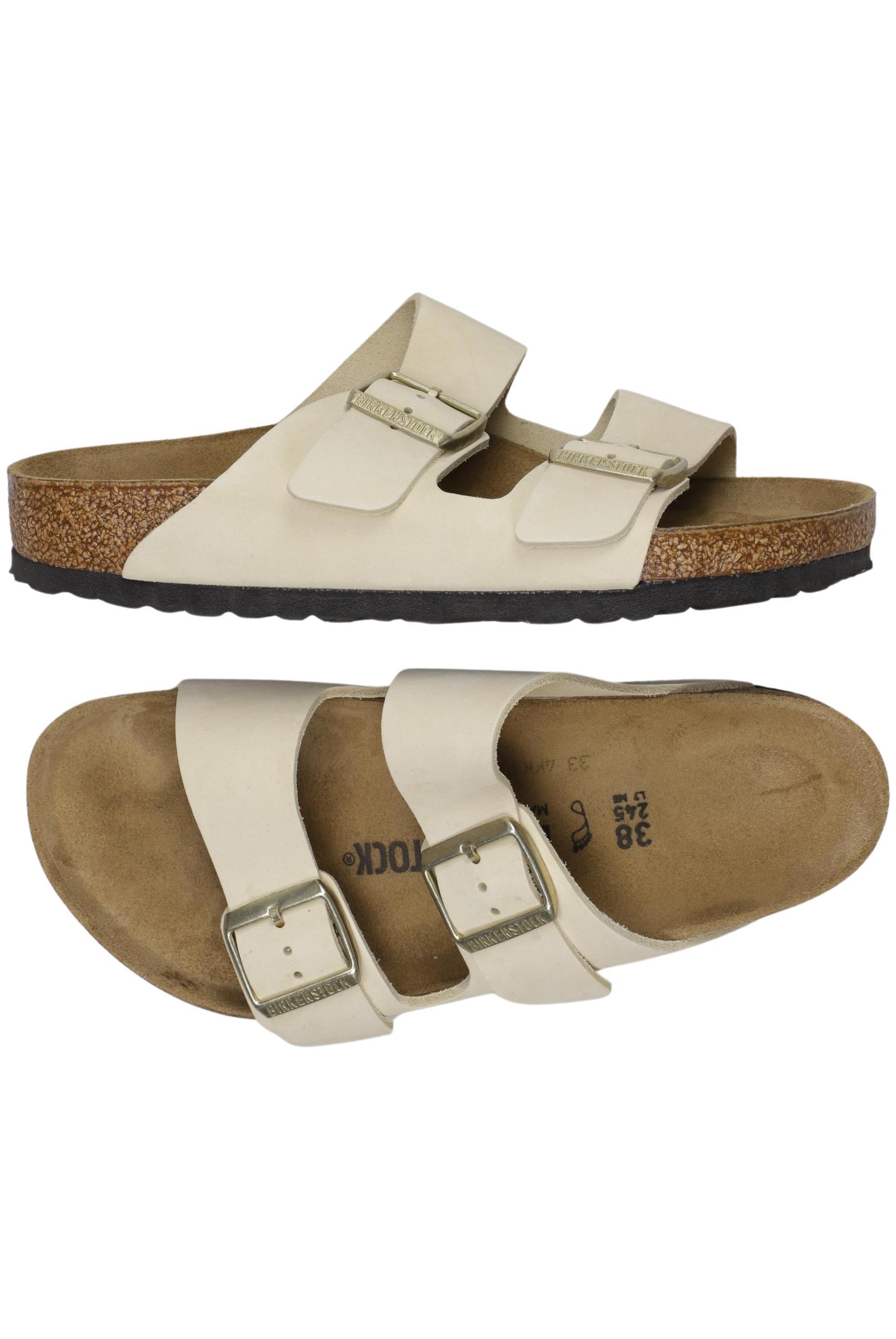 

Birkenstock Damen Sandale, cremeweiß, Gr. 38