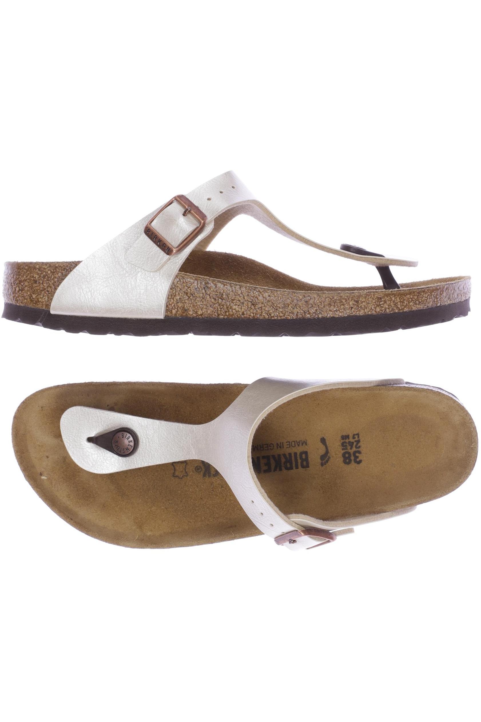 

Birkenstock Damen Sandale, beige, Gr. 38