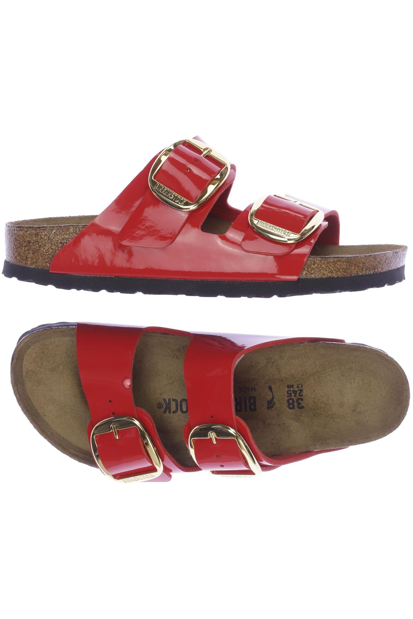 

Birkenstock Damen Sandale, rot, Gr. 38