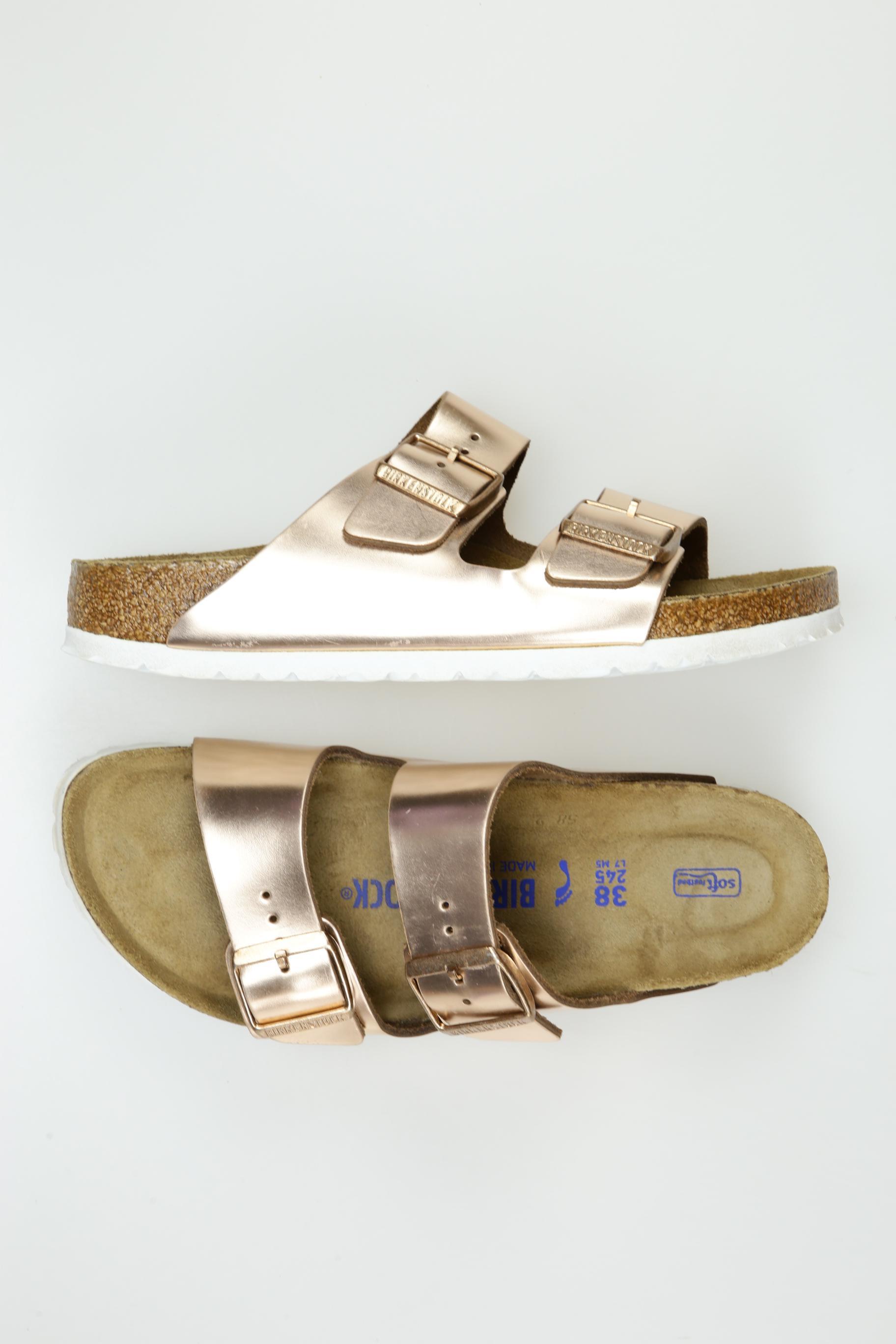 

Birkenstock Damen Sandale, beige, Gr. 38