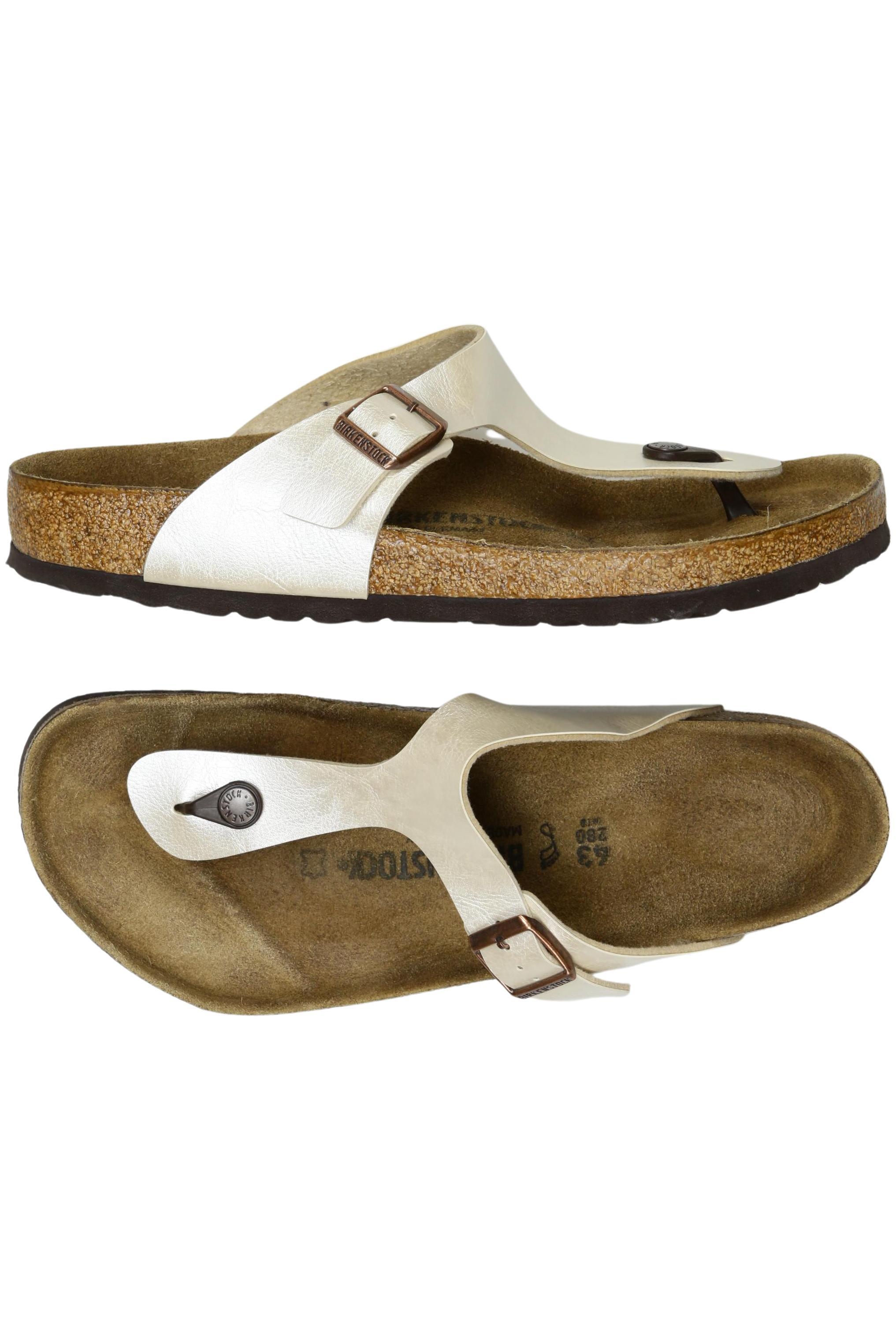 

Birkenstock Damen Sandale, cremeweiß, Gr. 43