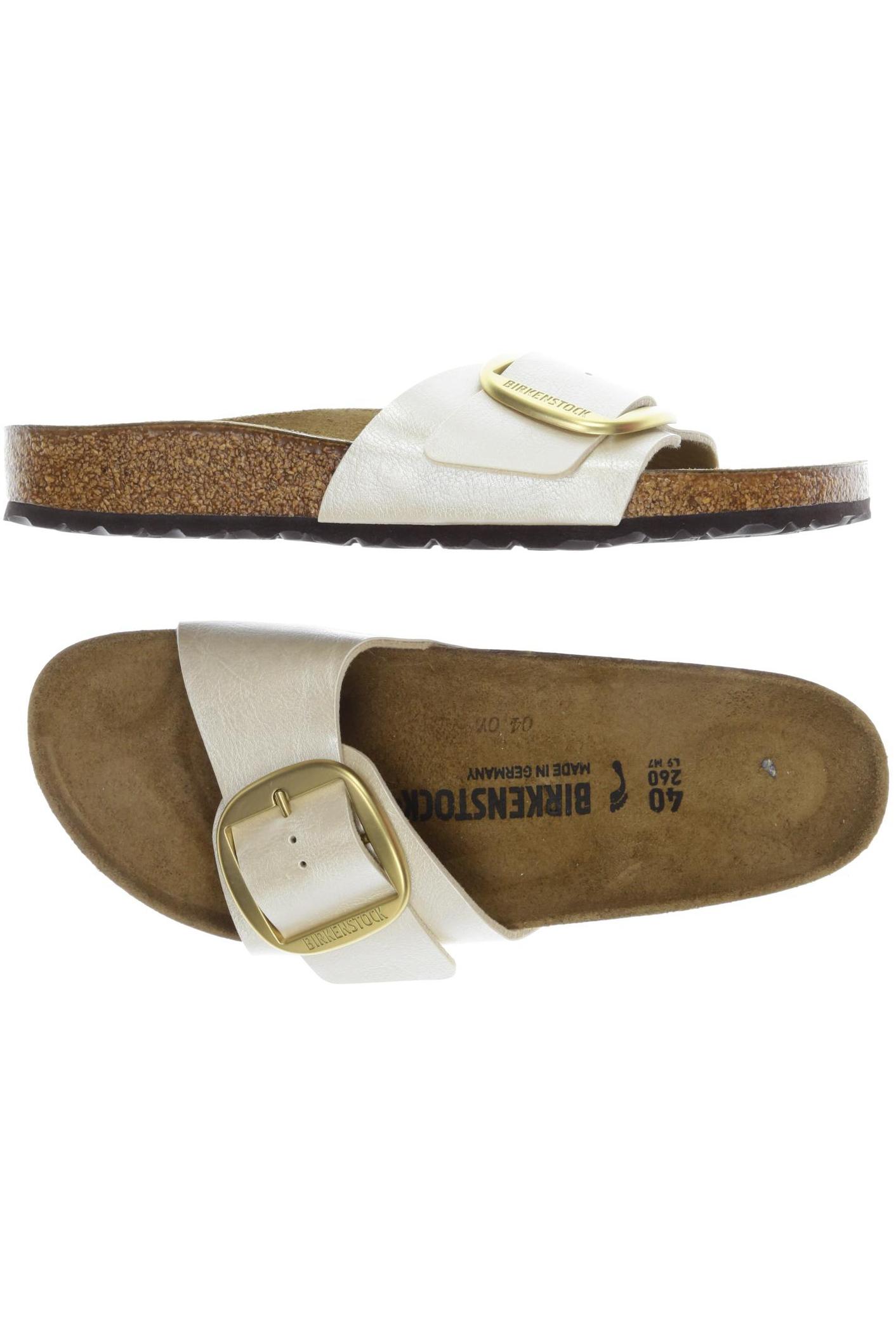 

Birkenstock Damen Sandale, cremeweiß, Gr. 40