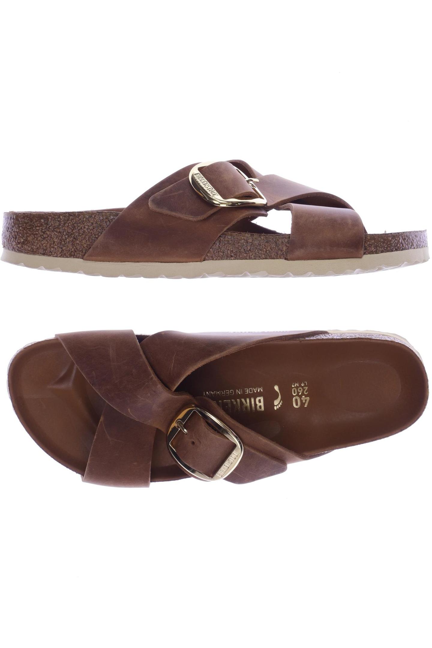 

Birkenstock Damen Sandale, braun, Gr. 40