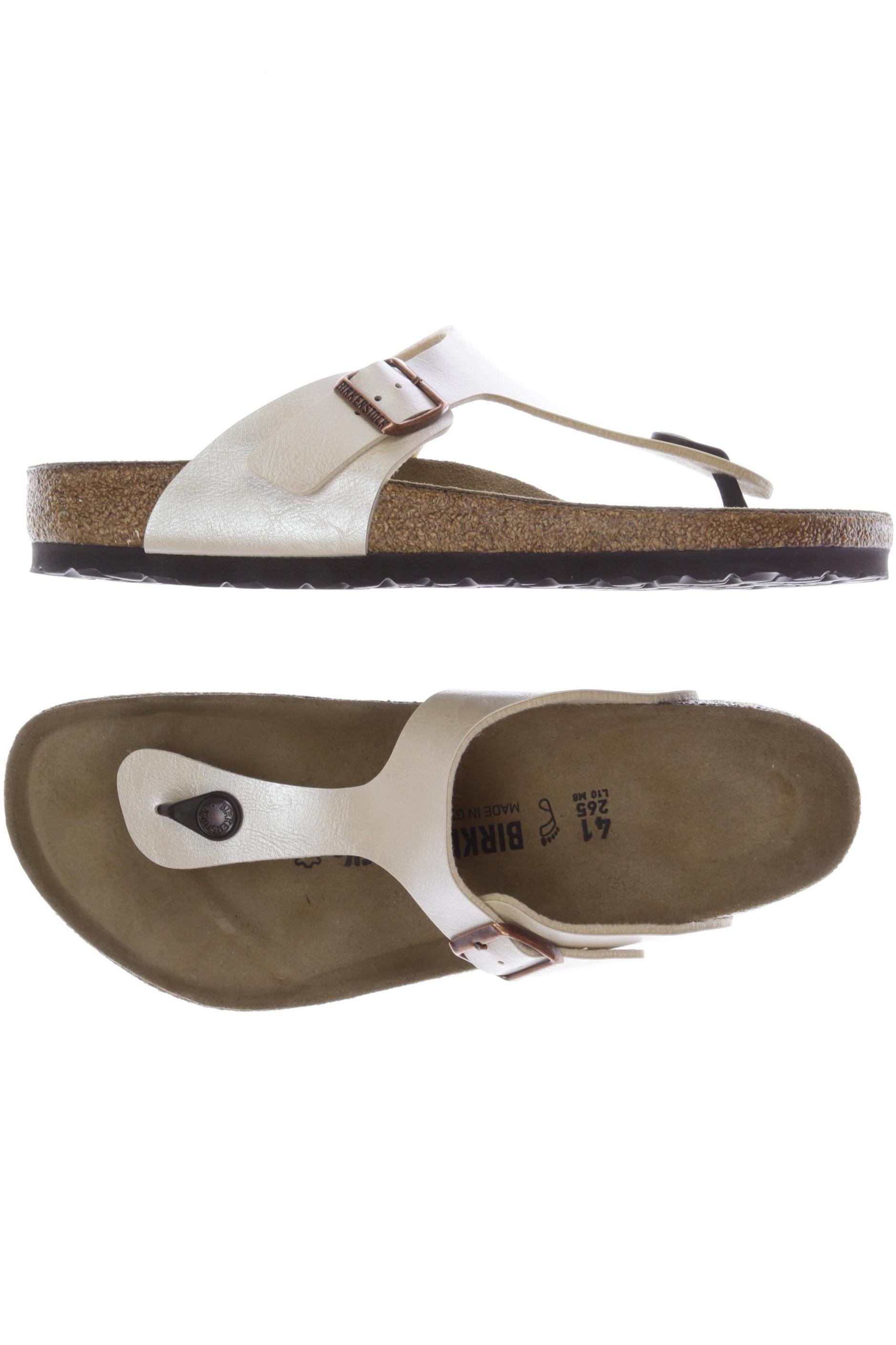 

Birkenstock Damen Sandale, cremeweiß, Gr. 41