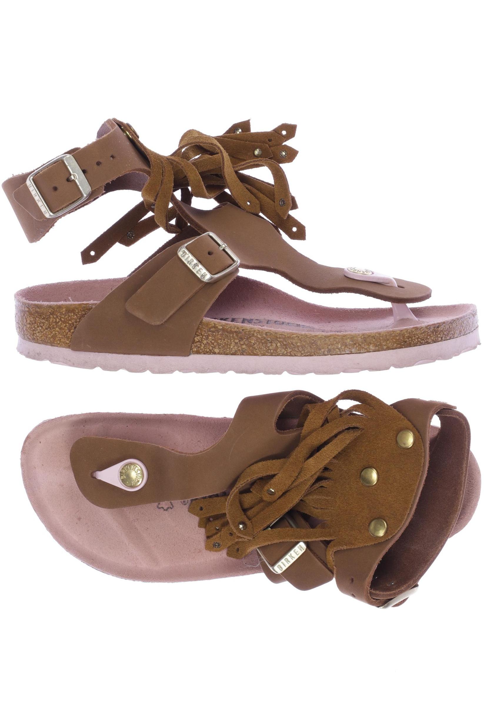 

Birkenstock Damen Sandale, braun, Gr. 35