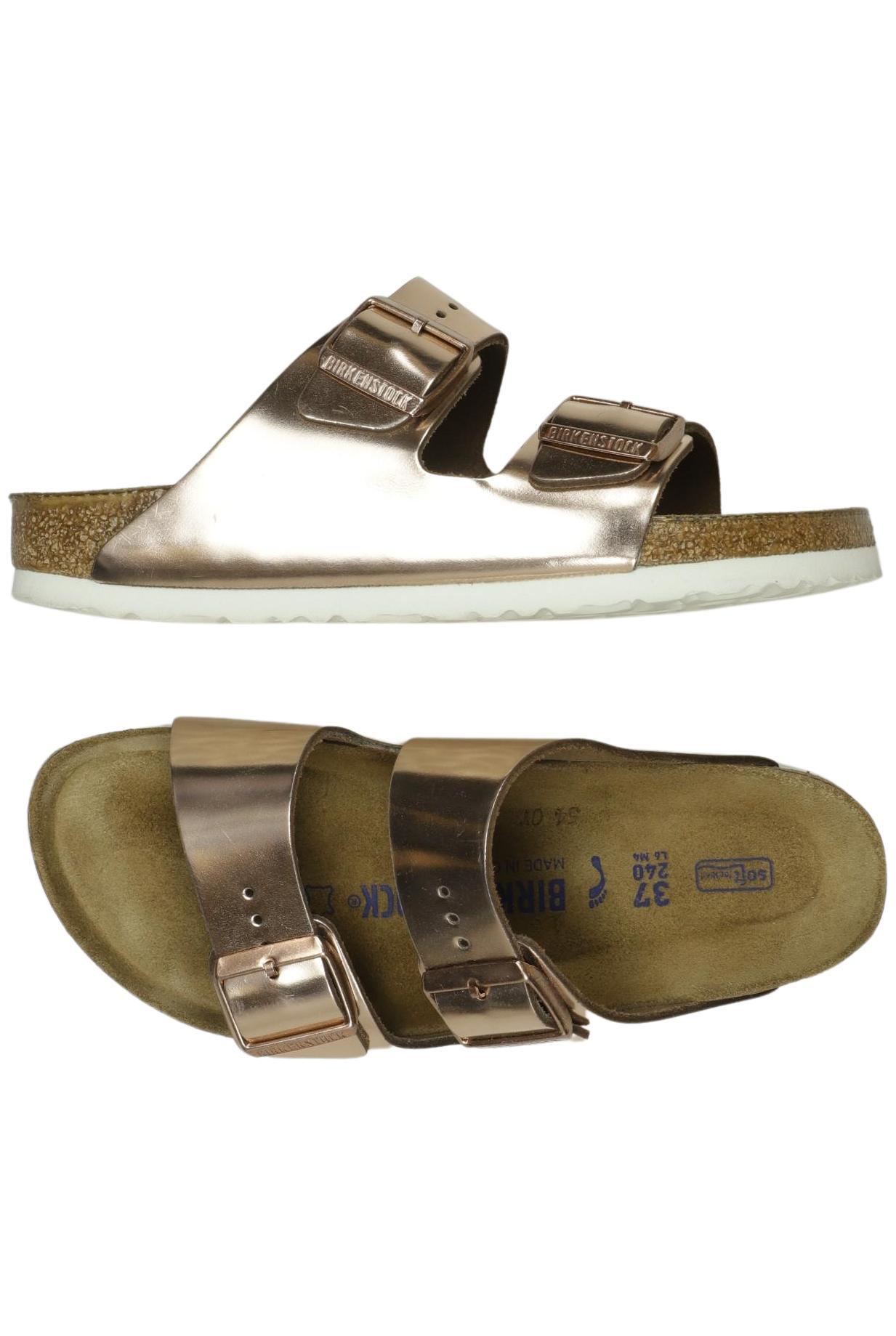 

Birkenstock Damen Sandale, gold, Gr. 37