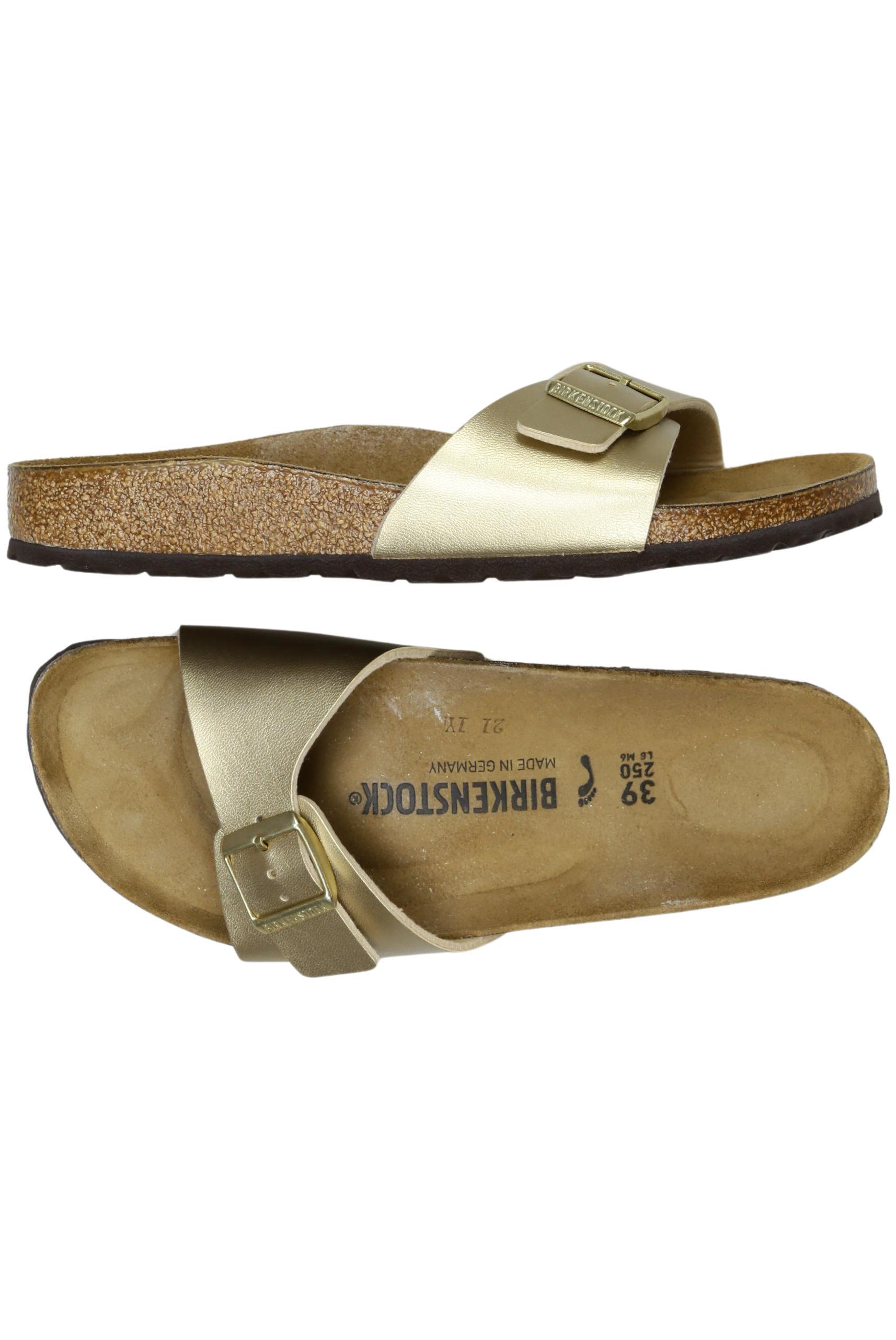 

Birkenstock Damen Sandale, gold, Gr. 39