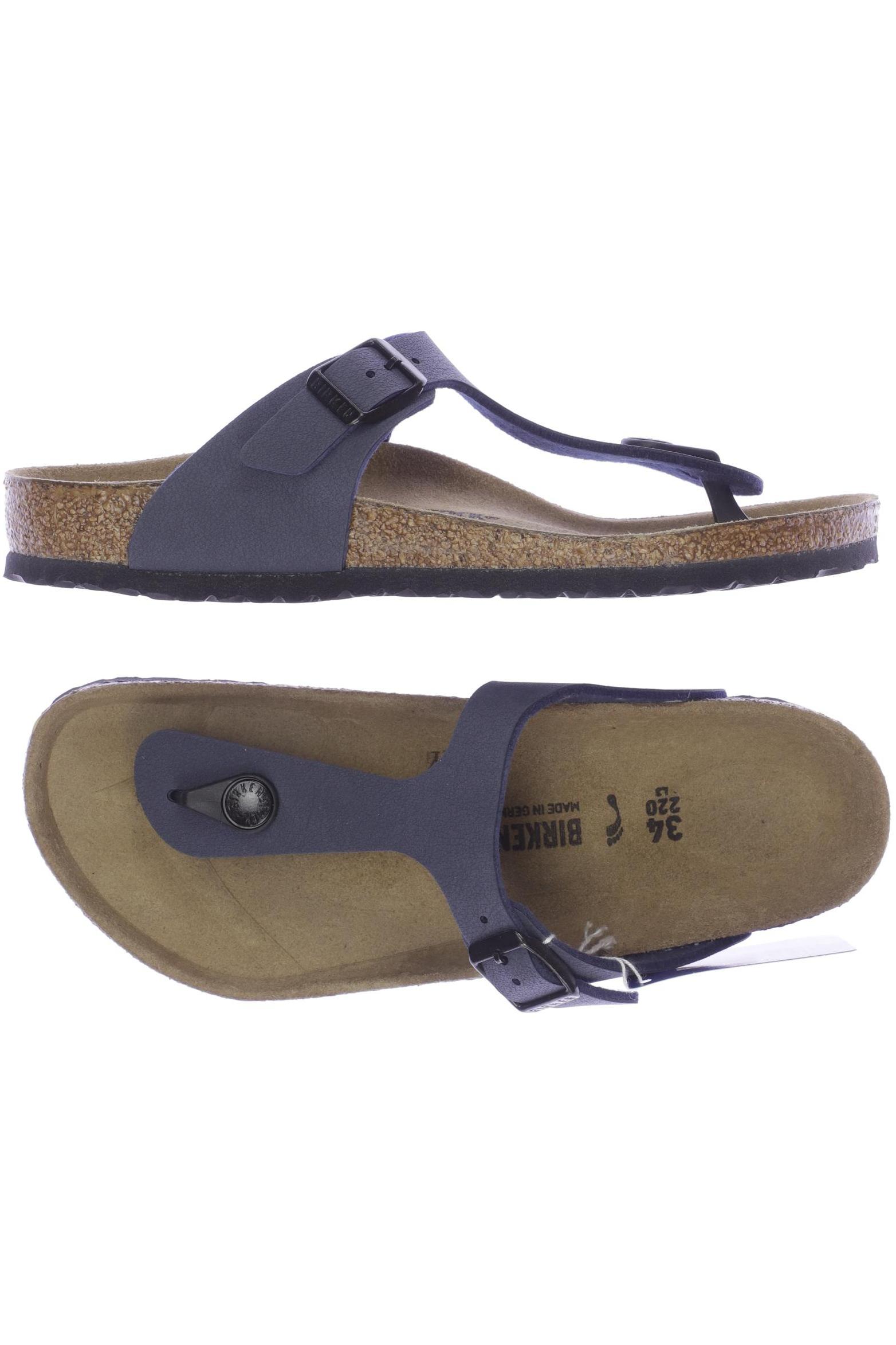 

Birkenstock Damen Sandale, blau, Gr. 34