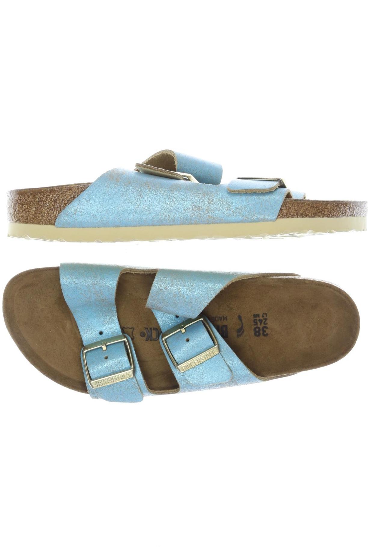 

Birkenstock Damen Sandale, blau, Gr. 38
